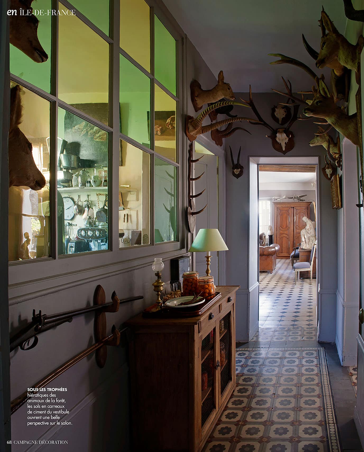 Reportage photo d'intérieur chez christoff debusschere pour campagne-décoration
