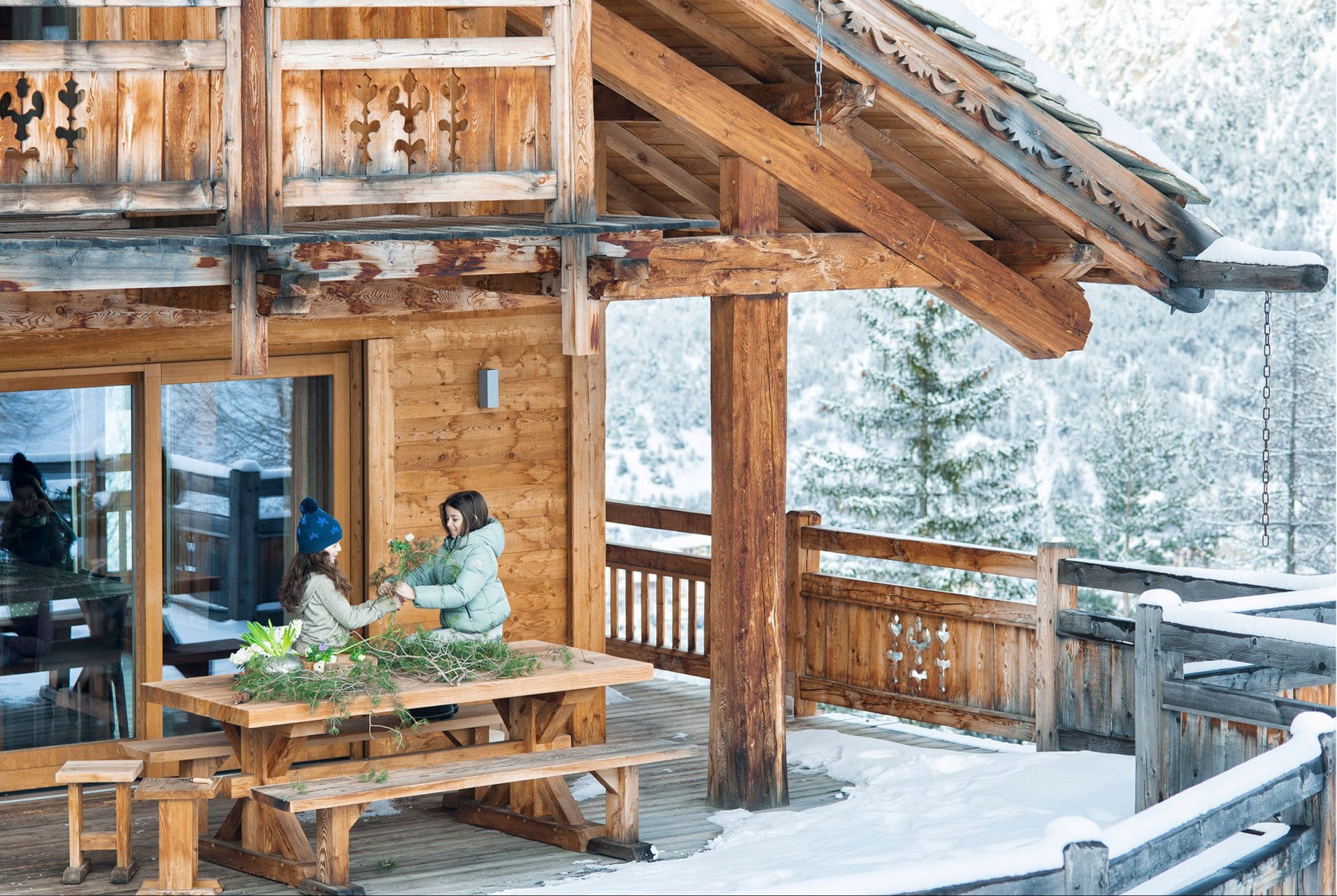 Reportage magazine décoration. Chalet MAJ. Décoration d'intérieur; magazine déco; presse déco