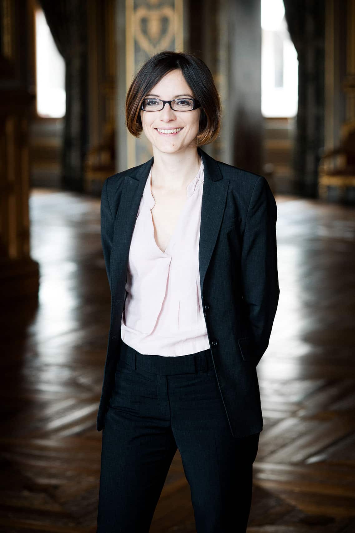 Portraits corporate en situation de Célia Blauel pour le rapport Annuel