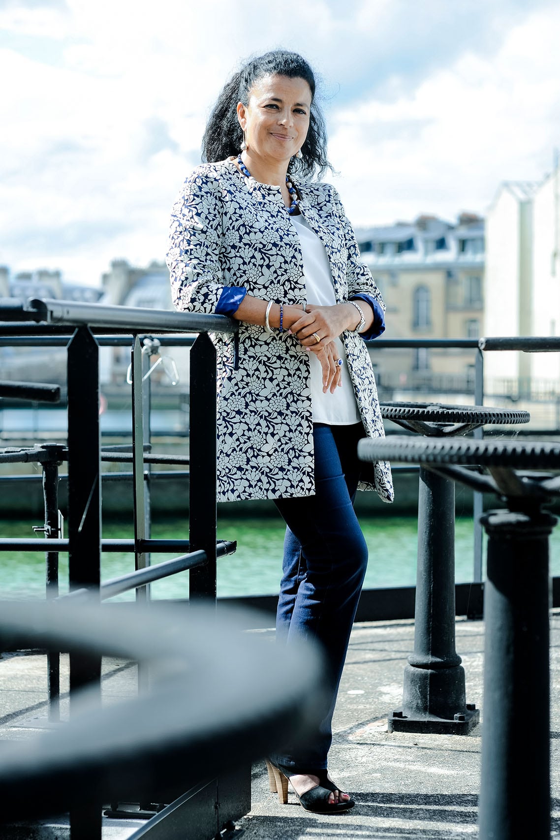 Portrait de Régine Engström pour le Rapport Annuel d'Eau de Paris