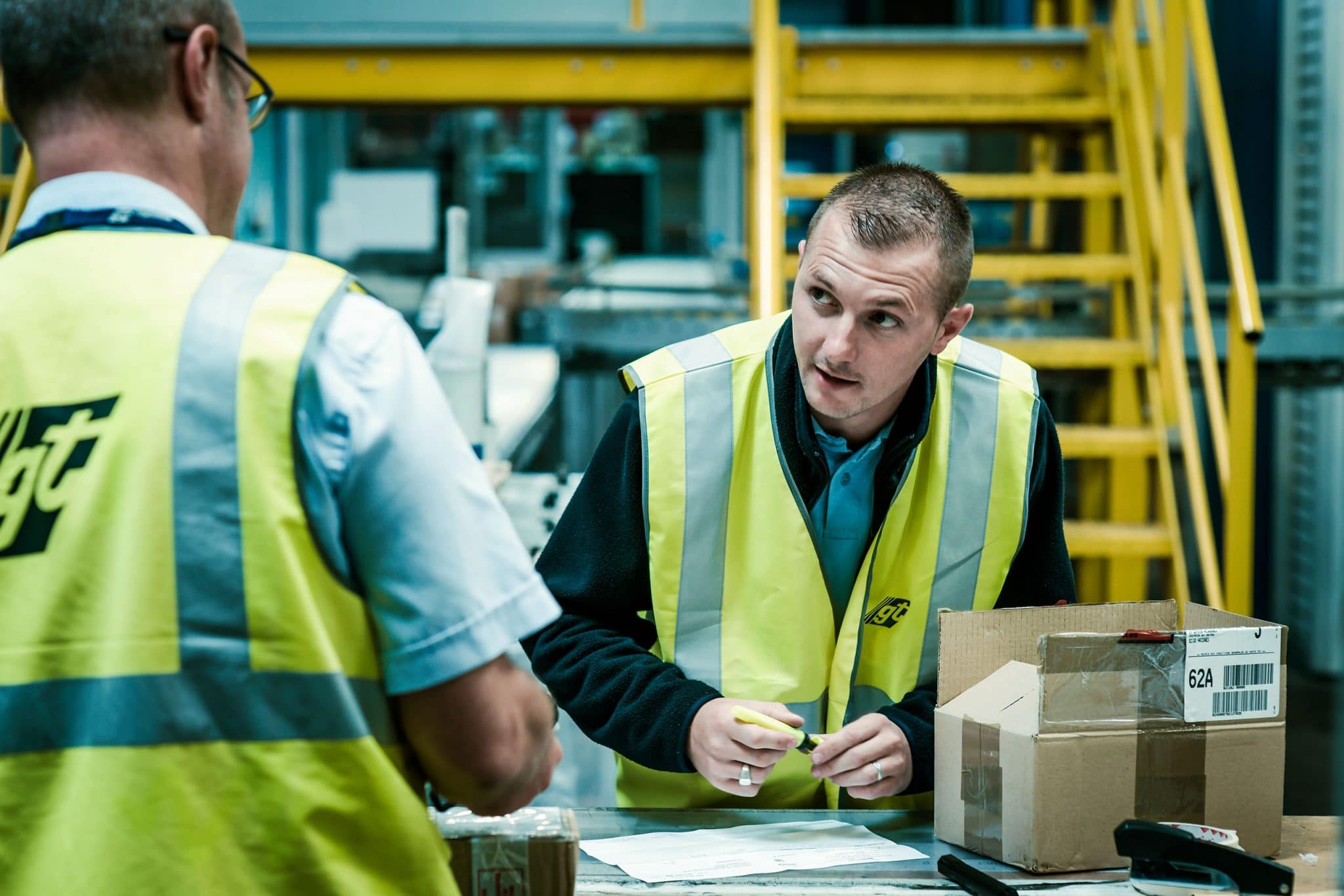 Reportage photo industriel sur la gestion des stocks par GT Logistics
