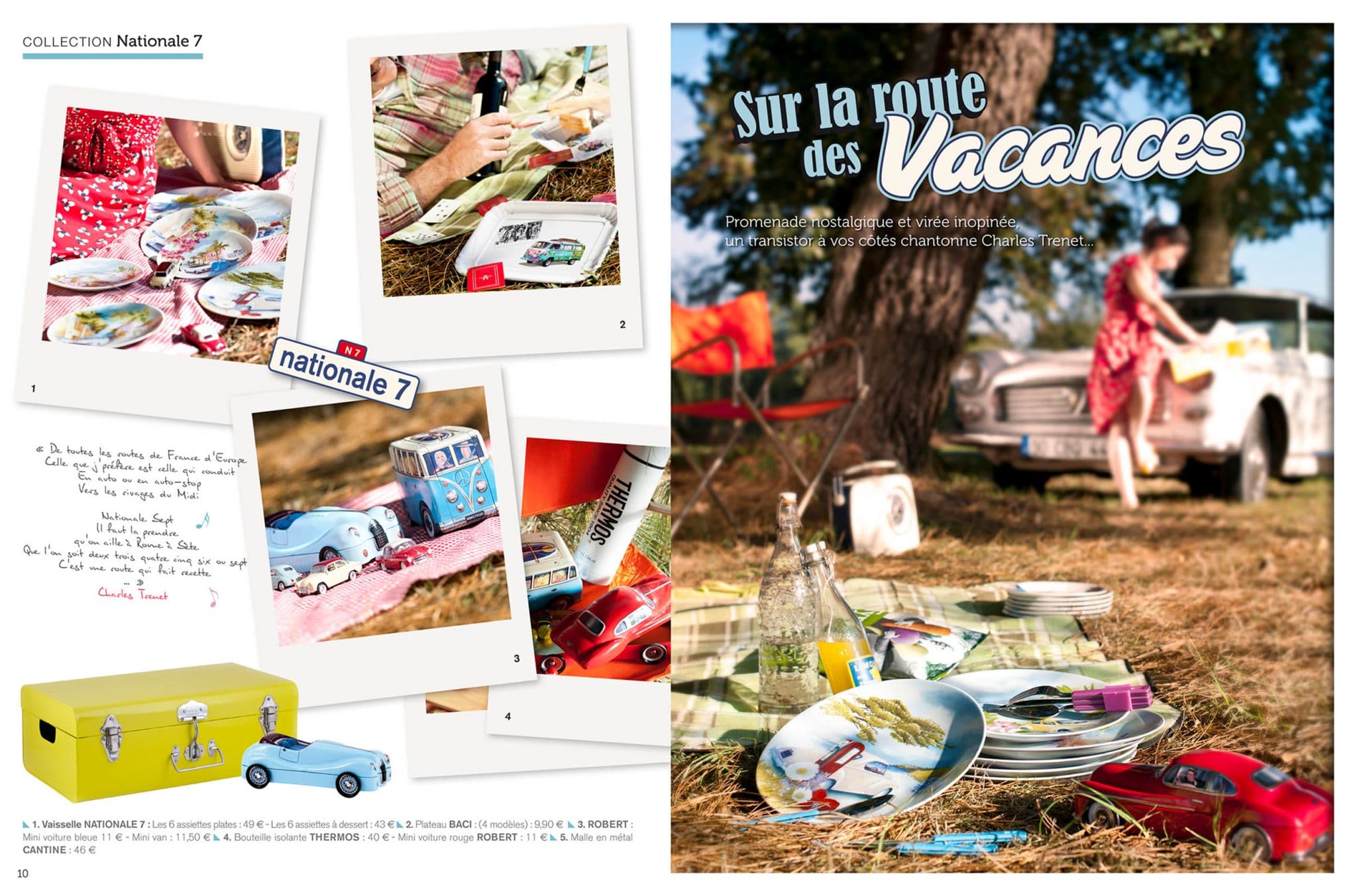 Photographe lifestyle ambiance picnic pour le catalogue été geneviève lethu