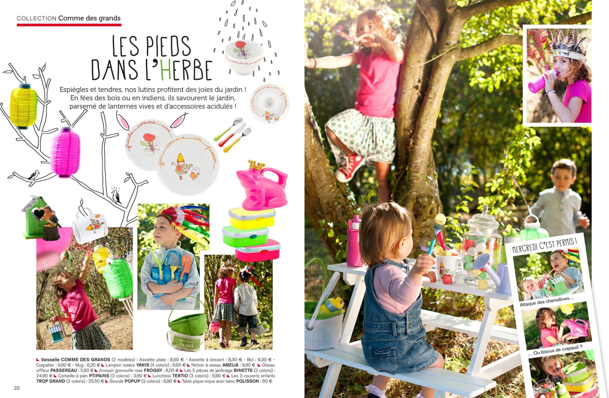 Reportage photo lifestyle pour catalogue été geneviève lethu