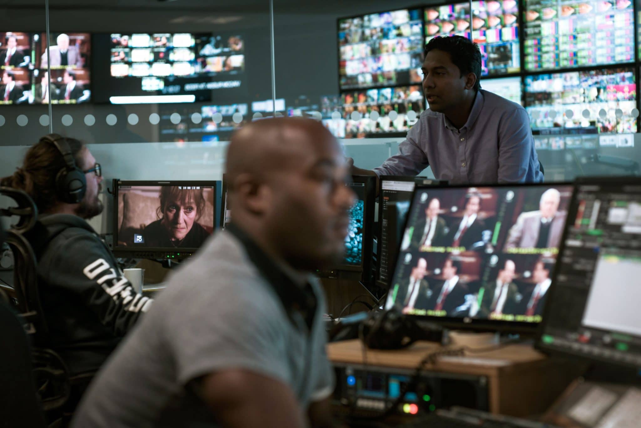 reportage photo corporate chez Globecast à Londres