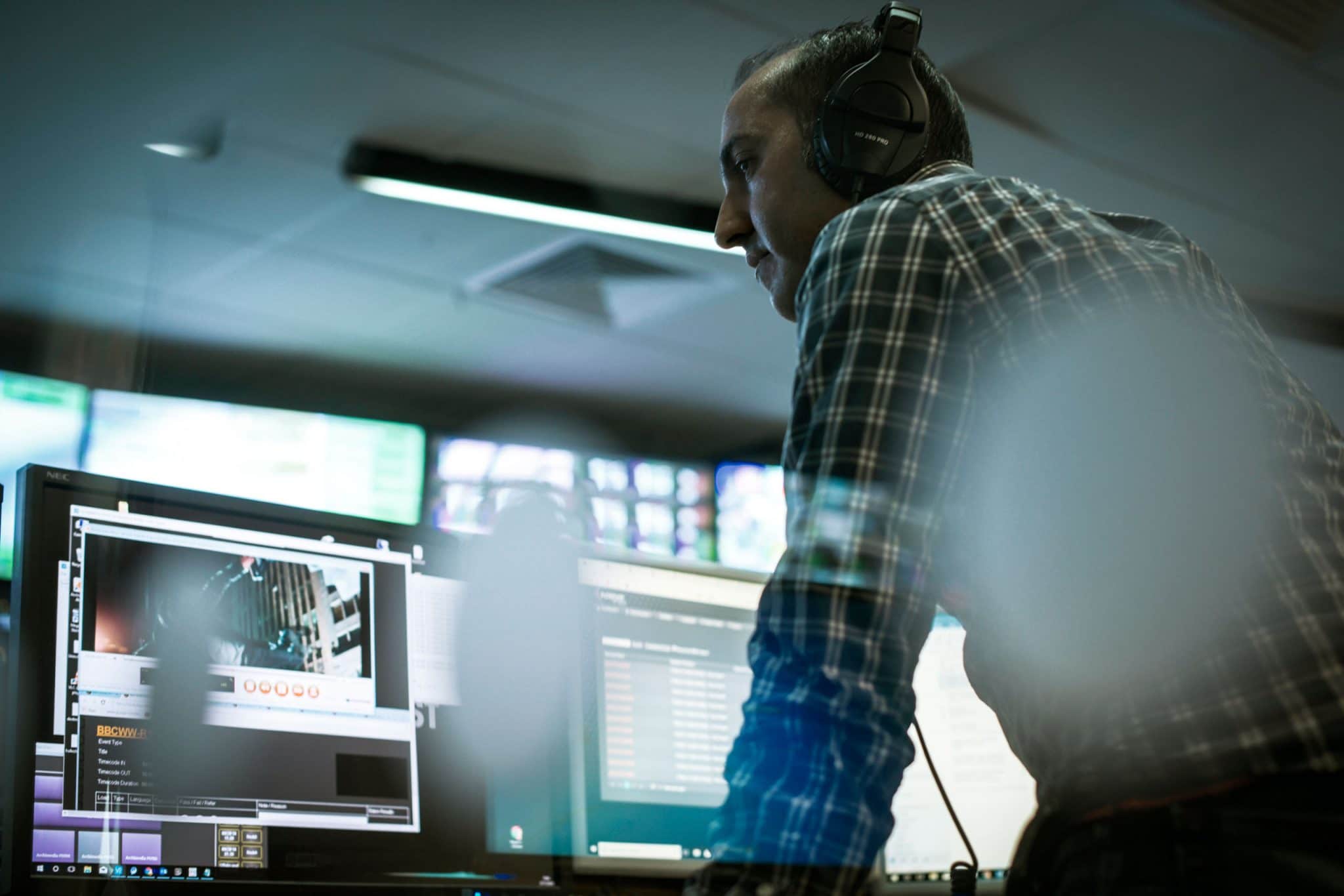 reportage photo en entreprise pour Globecast France