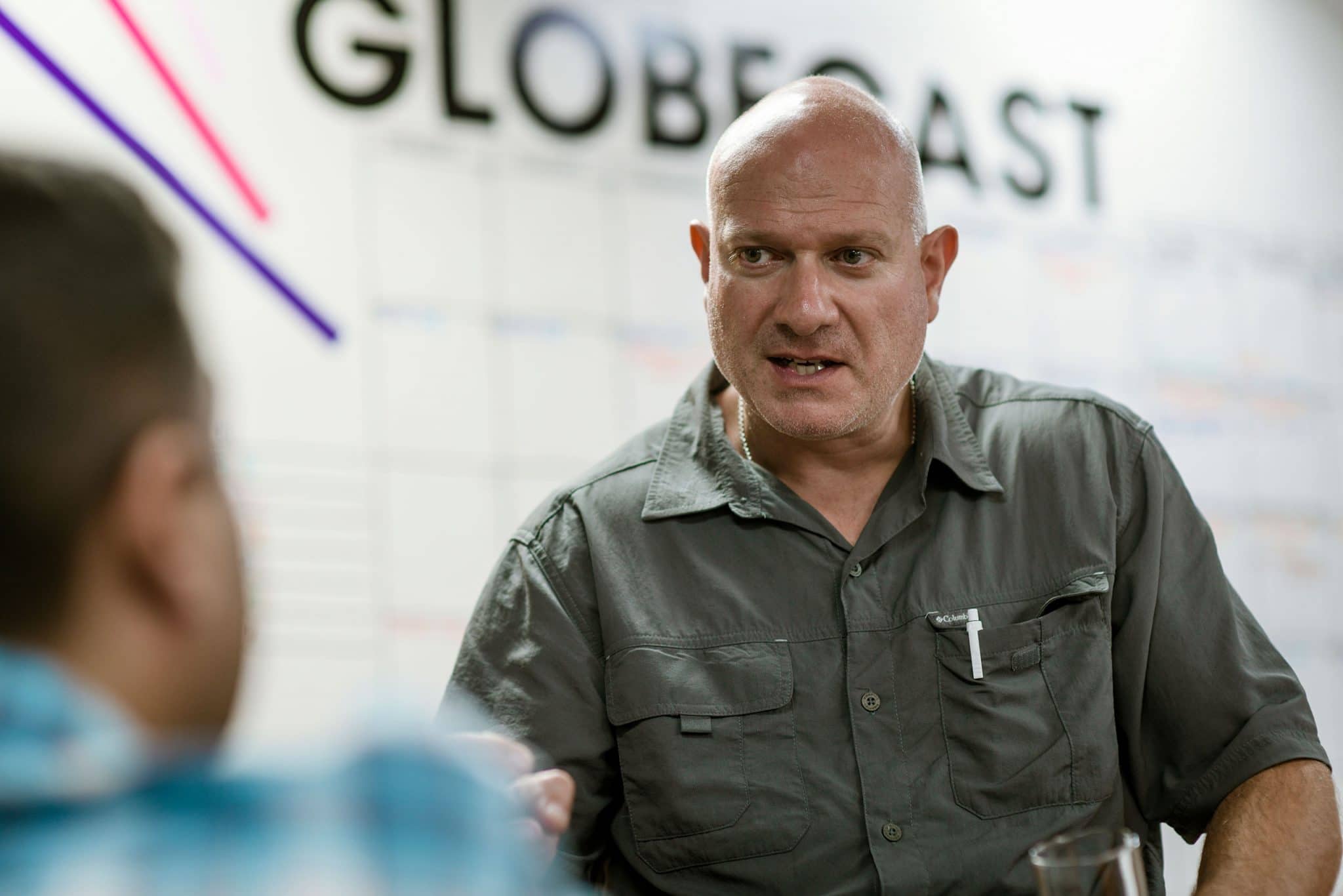 Reportage photo en entreprise chez Globecast southafrica à Johannesburg