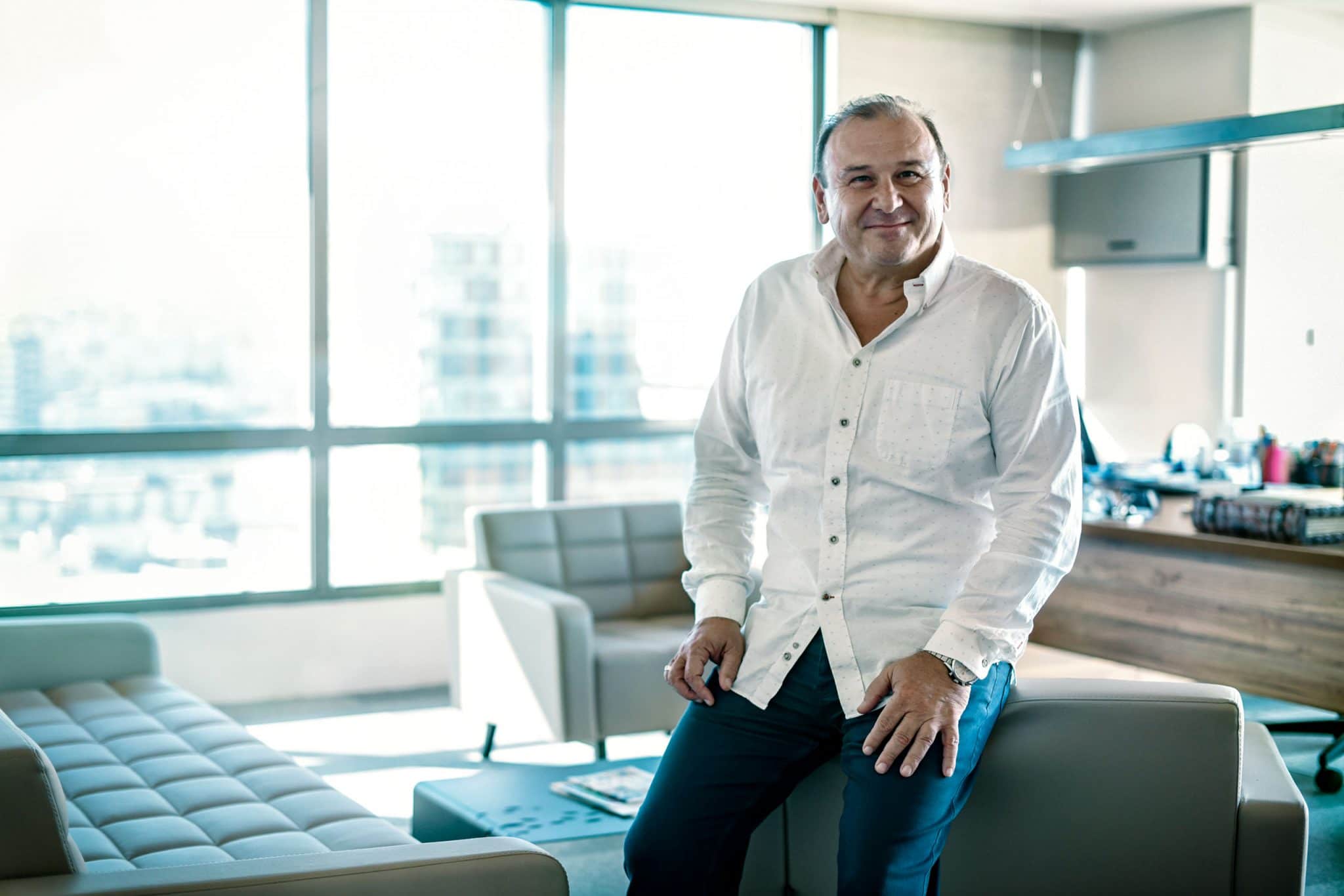 Portrait institutionnel du directeur général d'Erensan à Istanbul