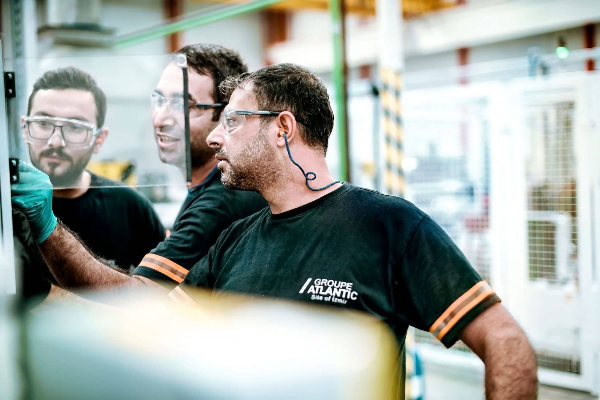 Reportage photo industriel du photographe Patrick Sordoillet dans l'usine du groupe Atlantic Izmir en Turquie