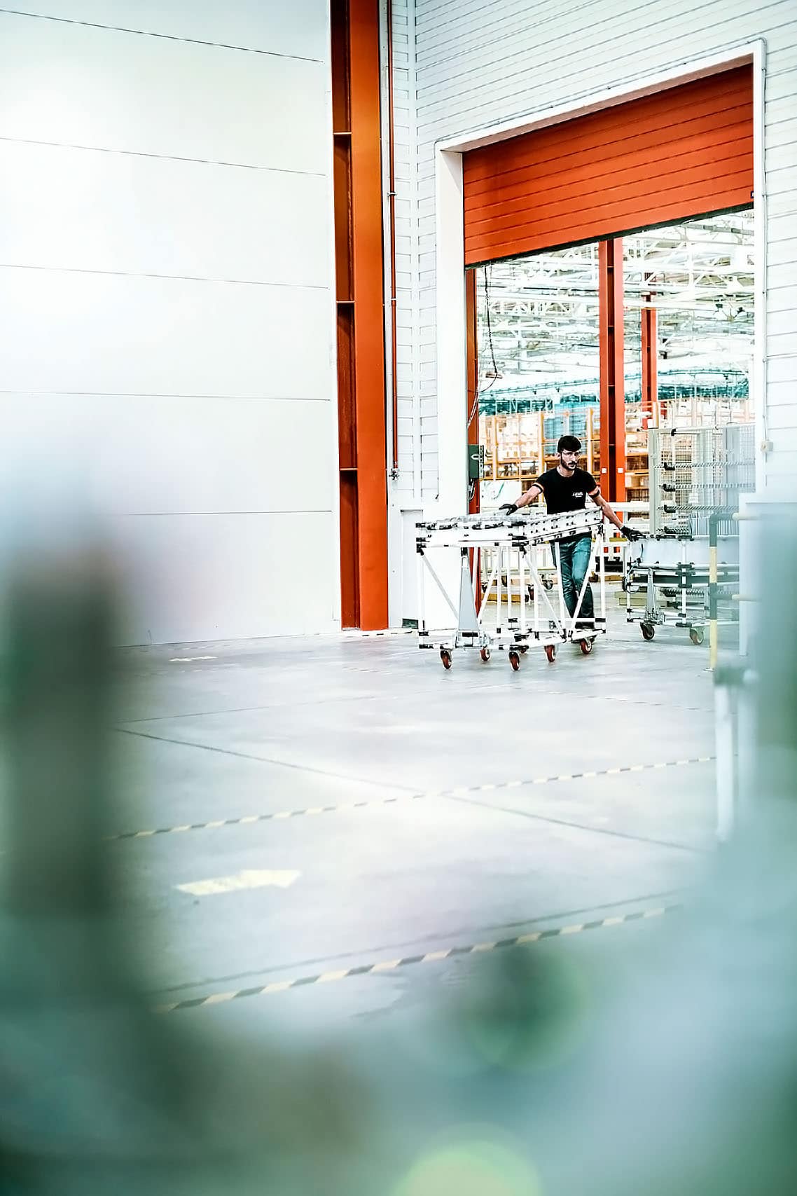 Photo d'ambiance, vue générale dans l'usine du groupe Atlantic à Izmir