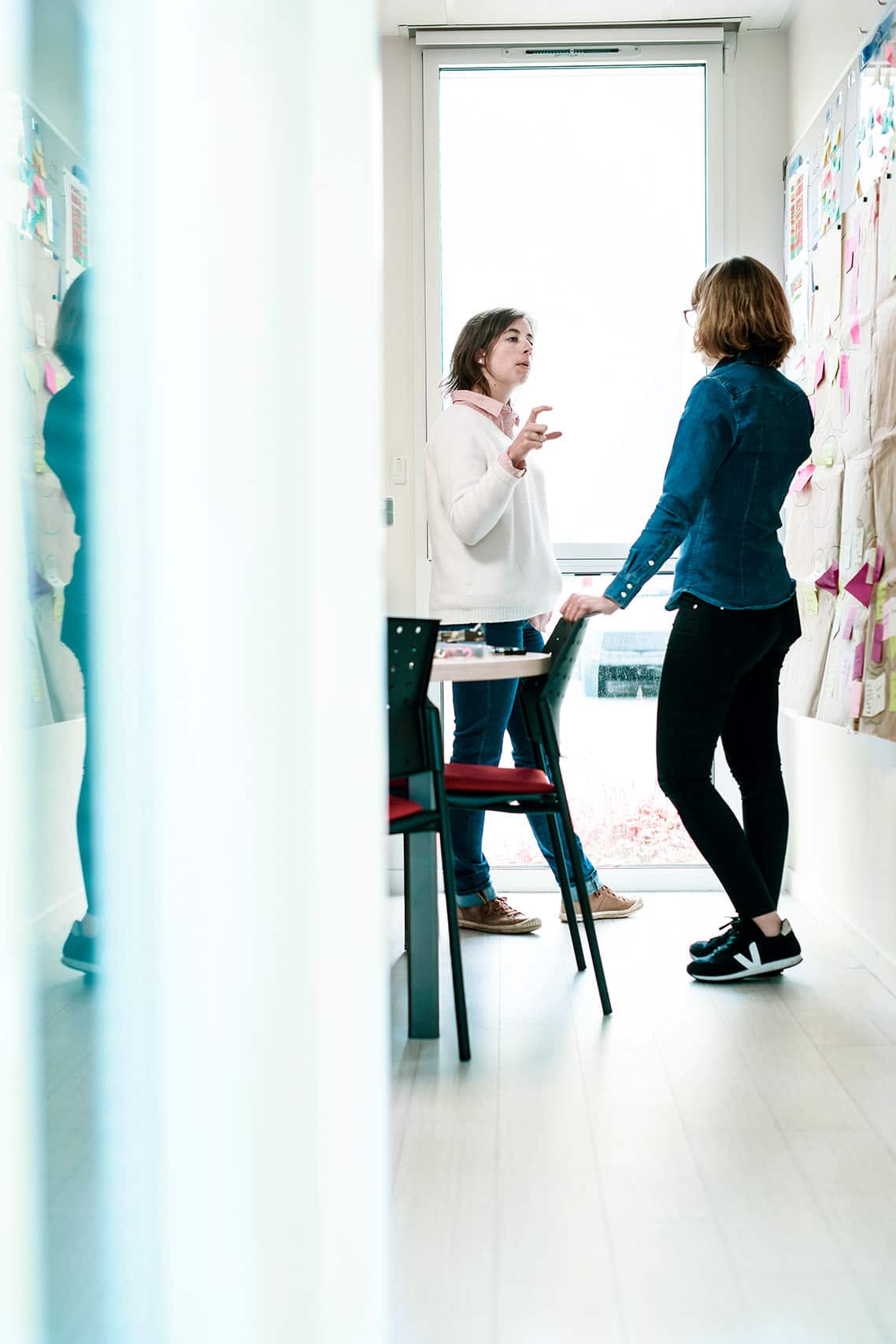 Brainstorming chez le groupe Atlantic dans les bureaux de la Roche sur Yon