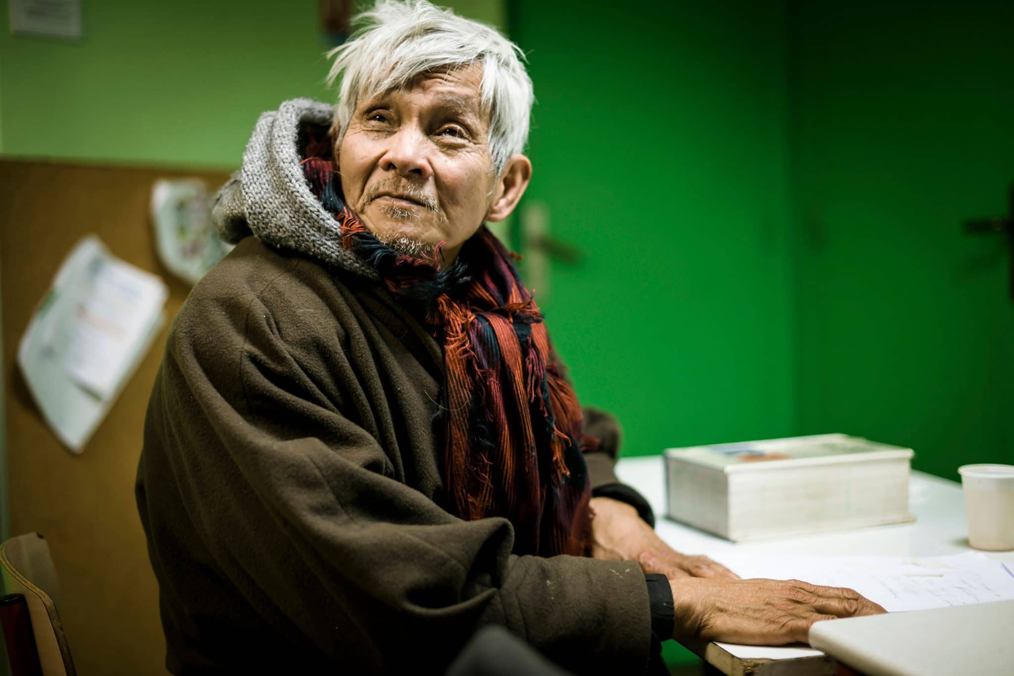 Portrait d'un Sans Domicile Fixe au Samu Social