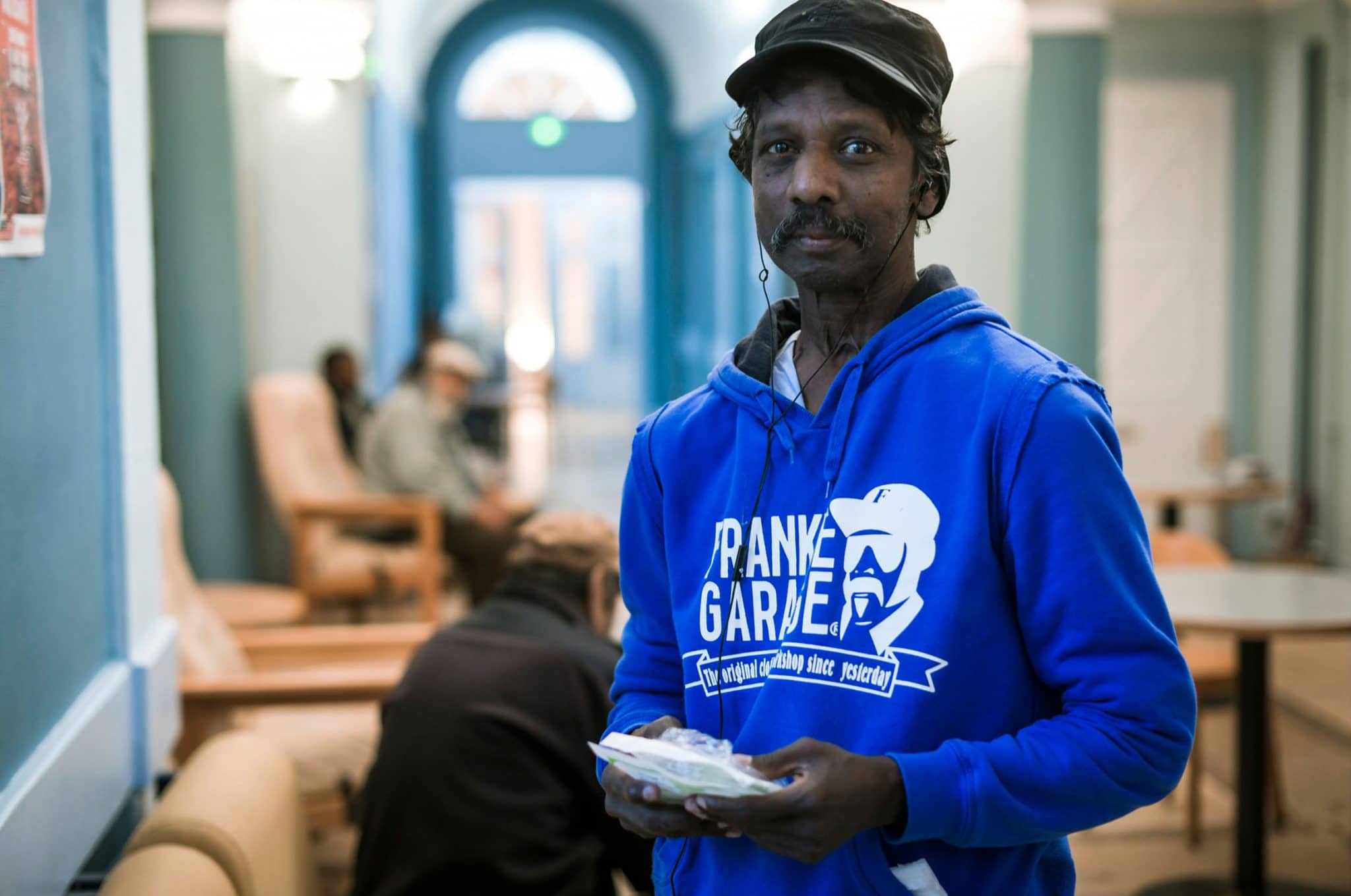 photographe au samu Social pour la haute Autorité de Santé