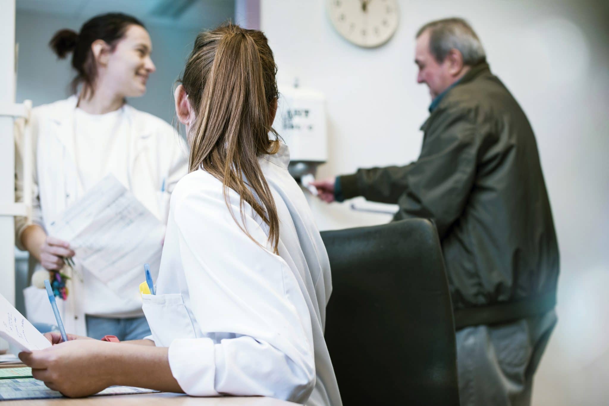 Reportage en hôpital pour la HAS. consultation médicale