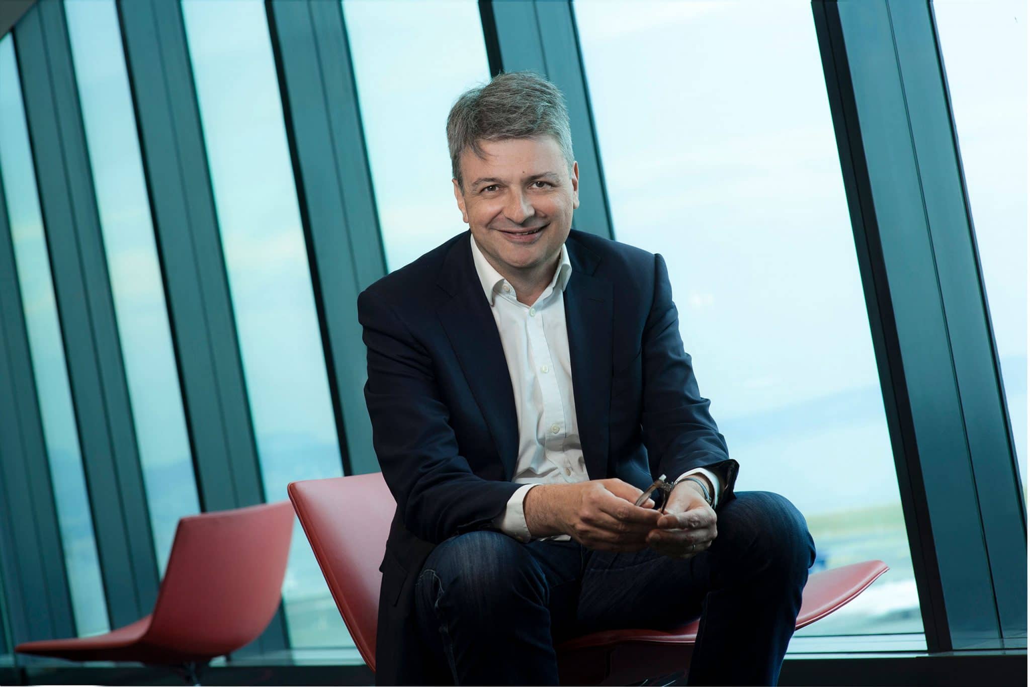 Portrait corporate de Noel Amenc pour l''Edhec