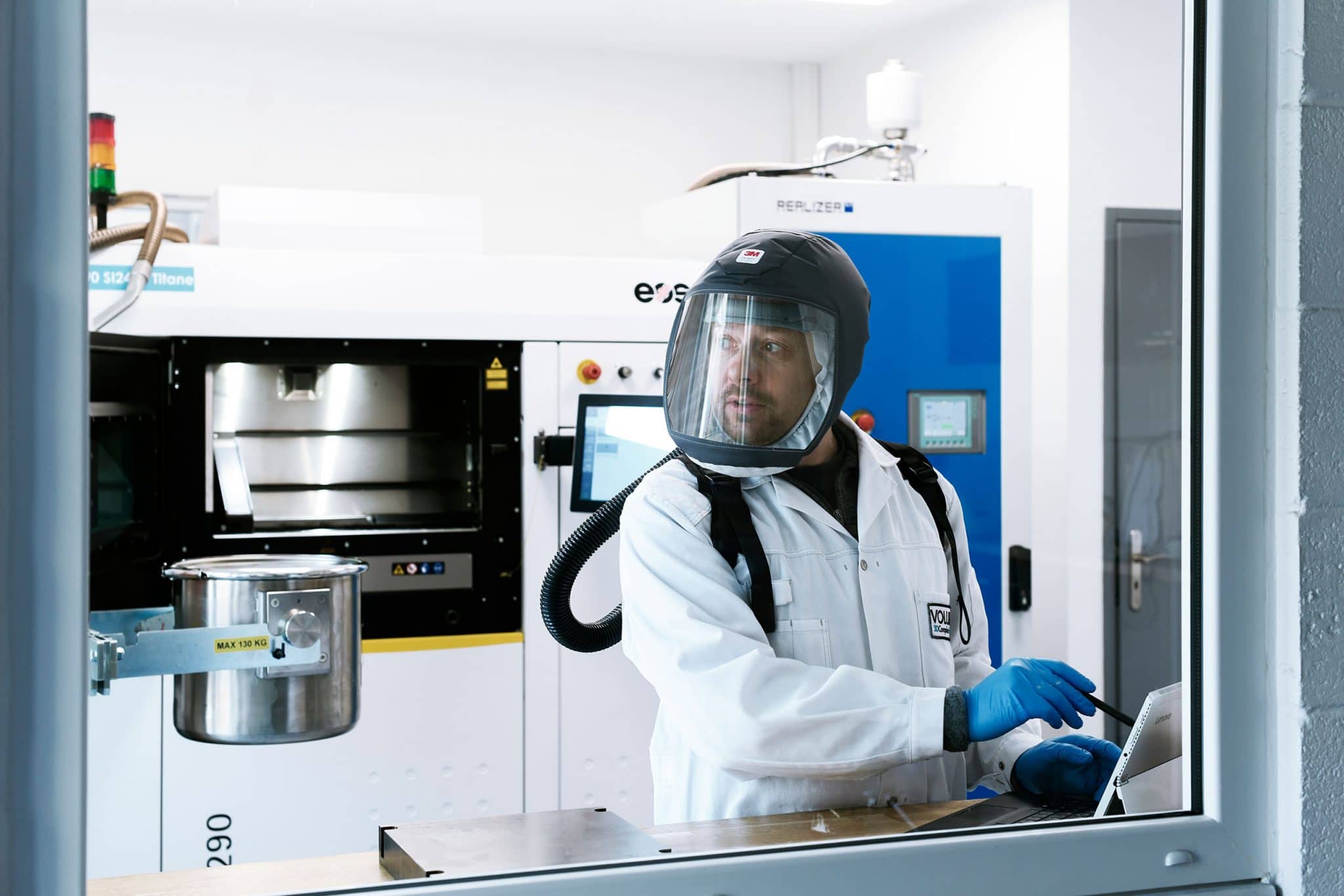 Reportage industriel du photographe patrick sordoillet chez MMB et Volum-E