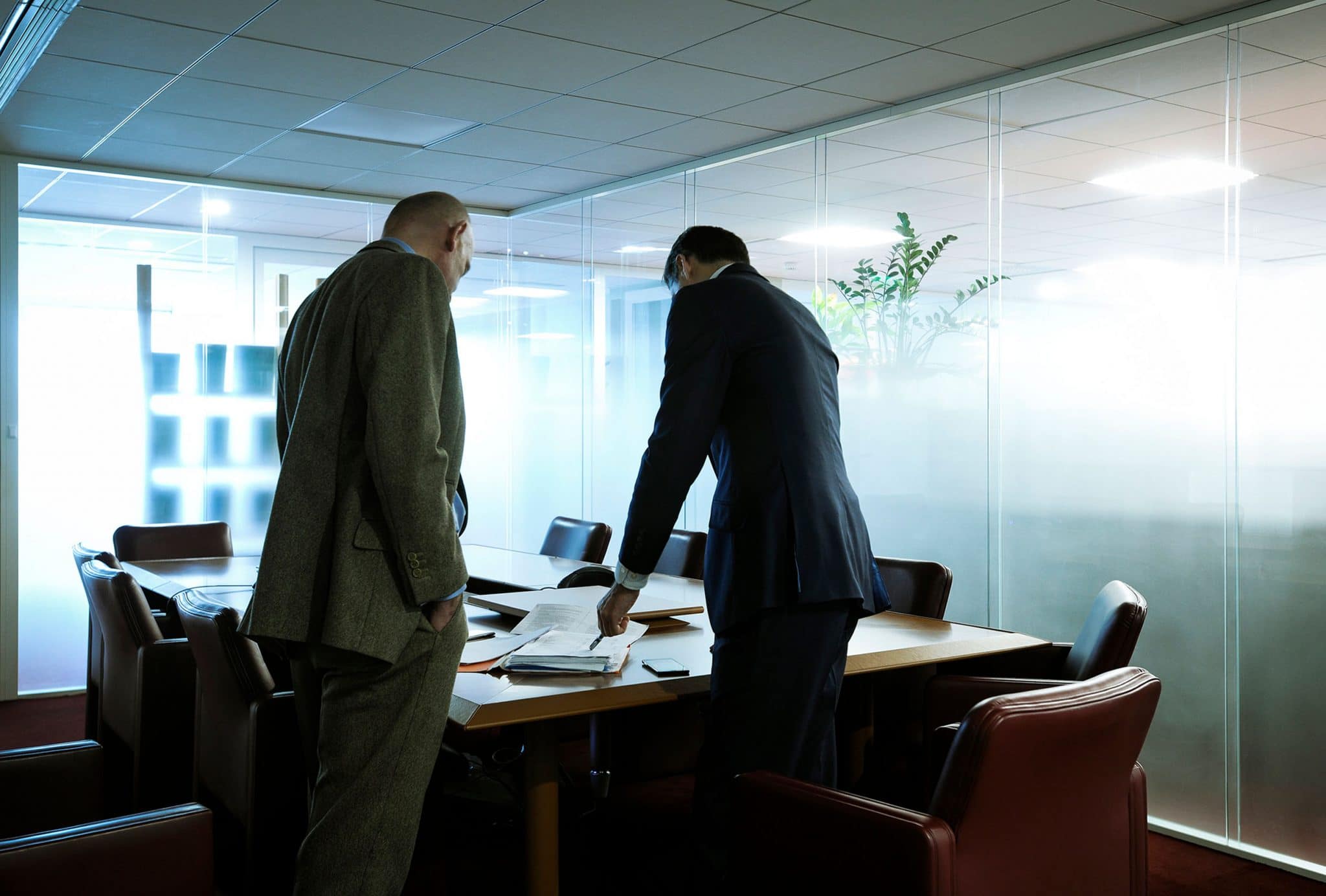 ambiance de travail dans les locaux de la banque privée Neuflize OBC