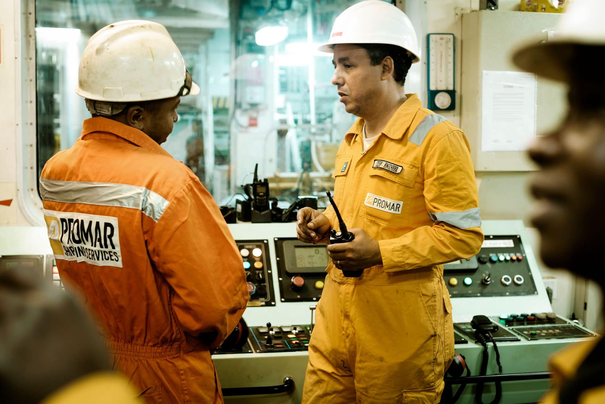 Photographe industriel et offshore en Namibie.