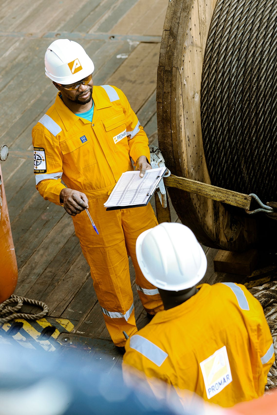 Reportage photo industriel en Namibie pour Promar-Offshore