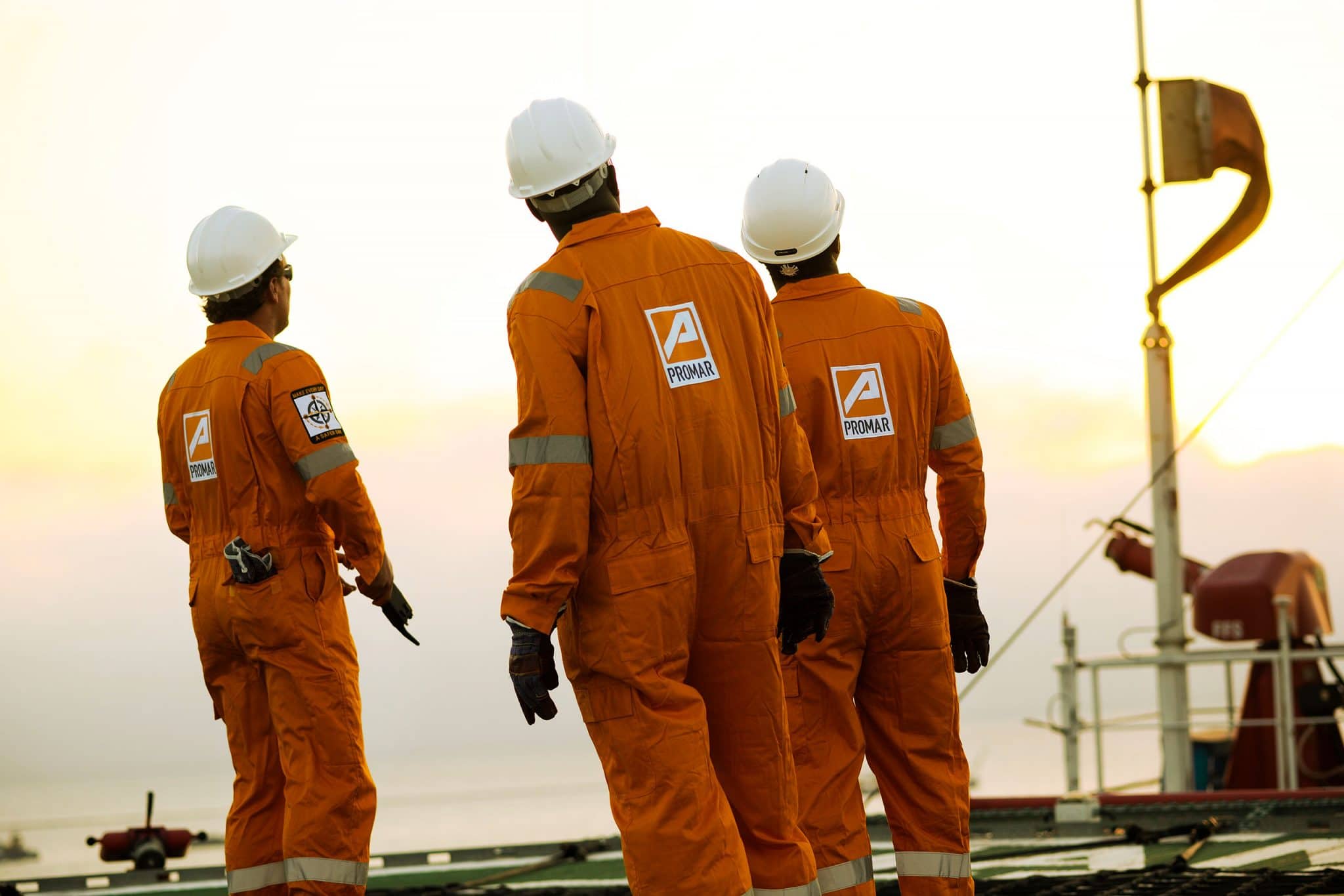 Photographe industriel AU COEUR DE L'INDUSTRIE PETROLIERE OFFSHORE en Namibie
