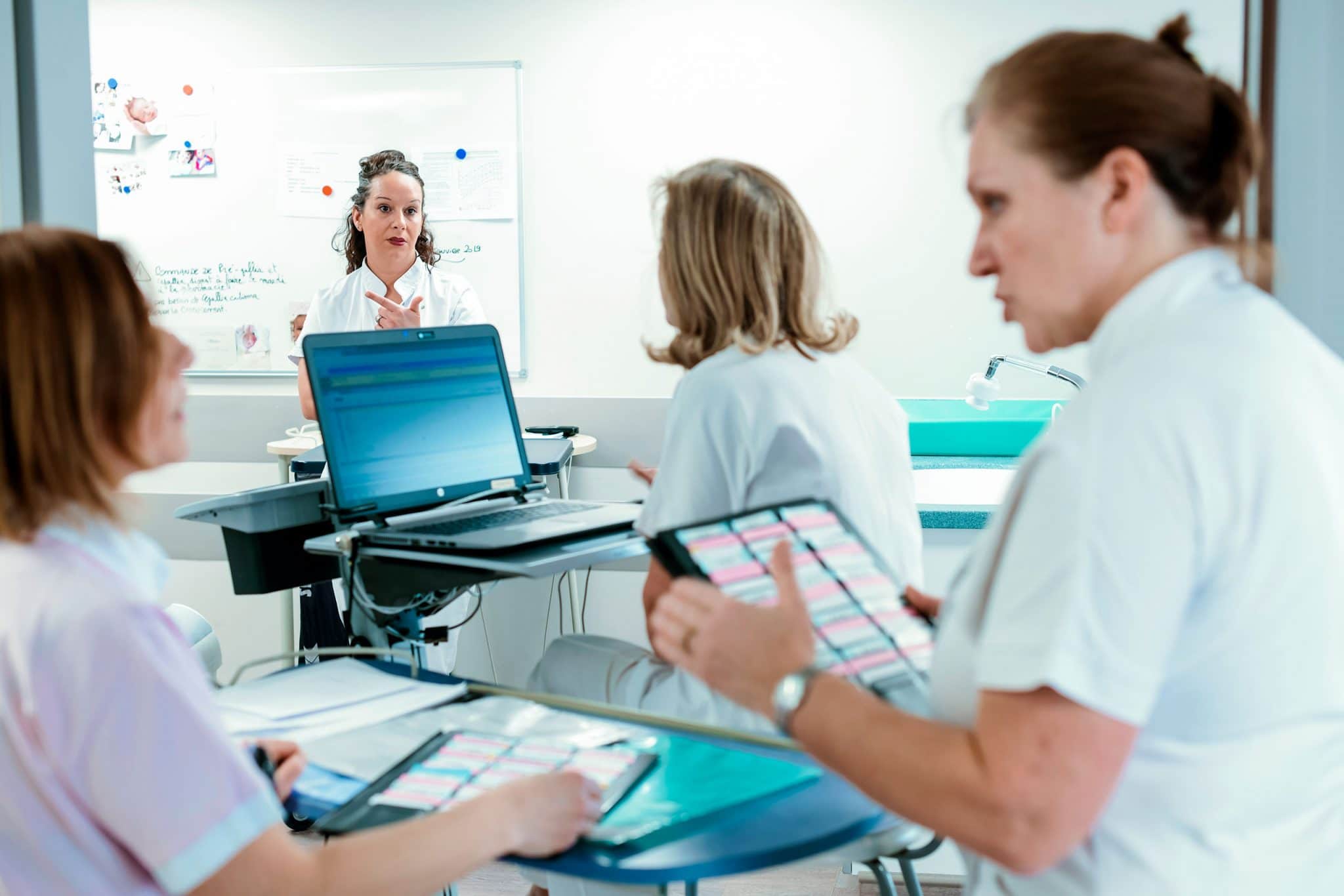 Reportage photo médicale. service maternité-obstétrique dans un hôpital Ramsay Santé