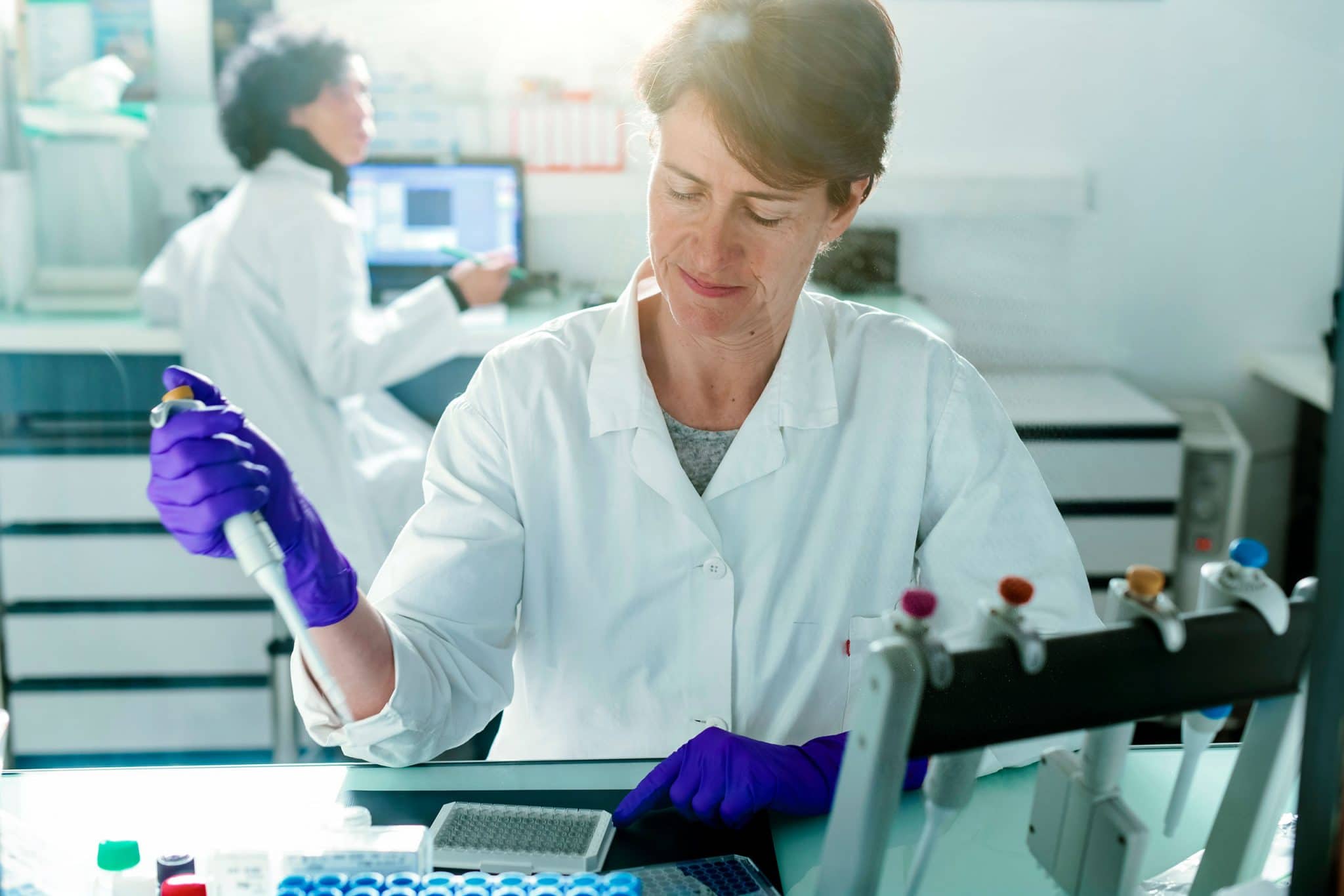 Photographe médical. groupe Ramsay Santé, laboratoire de recherche