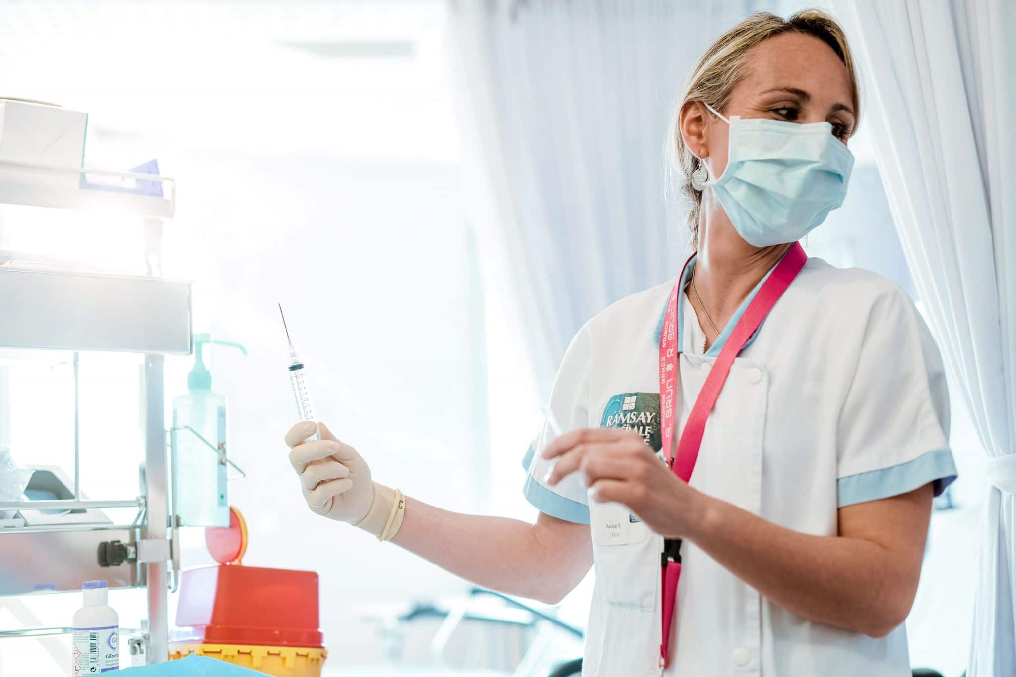Photographe santé à l'hopital pour le groupe Ramsay santé