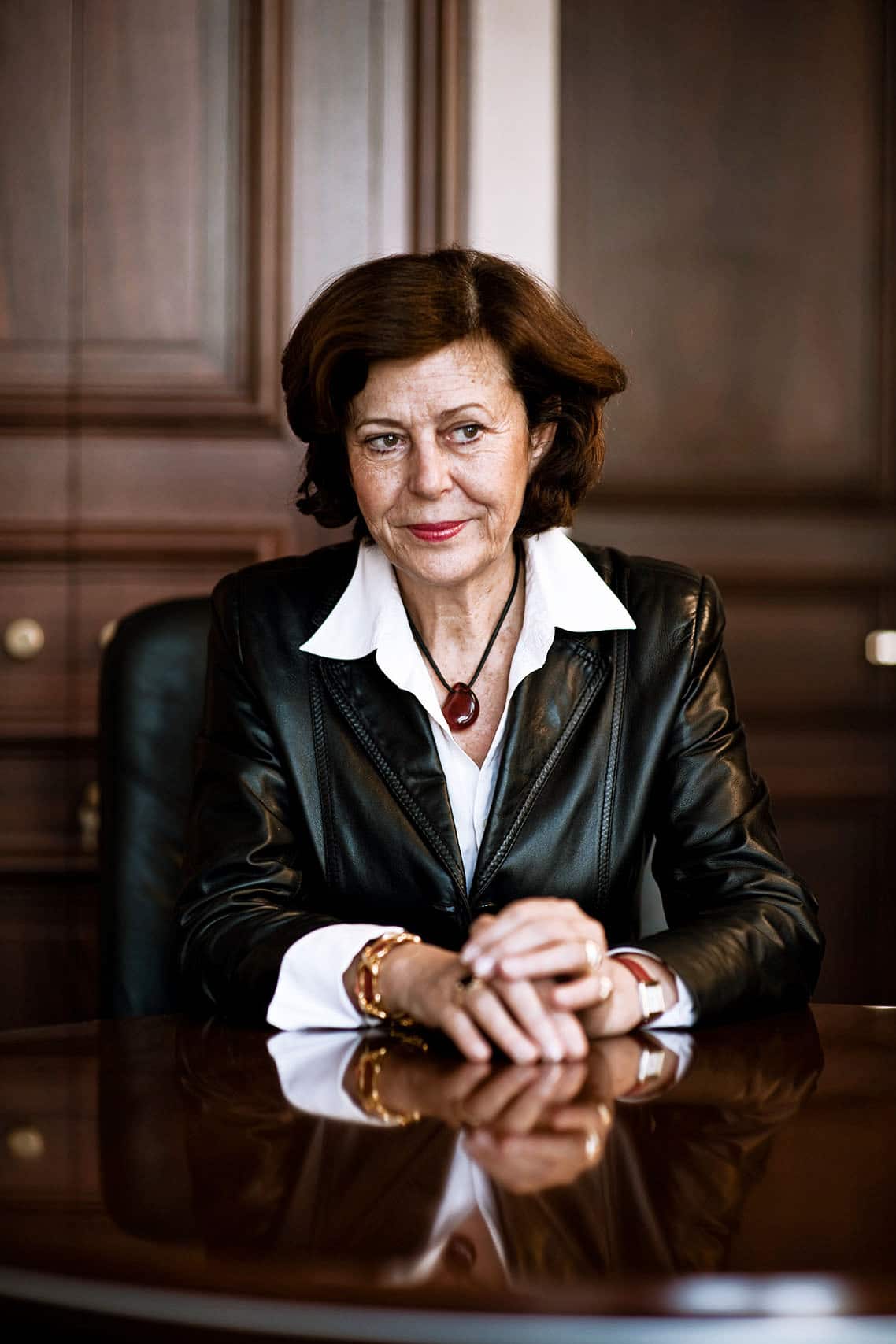 Portrait corporate de Dominique netter pour la banque Rothschild