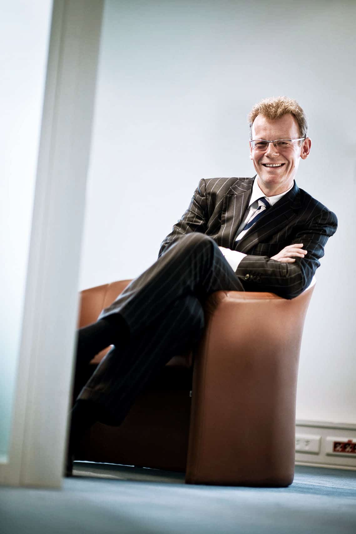 Portrait corporate d'Erick Fouque pour Edmond de Rothschild Capital Partners