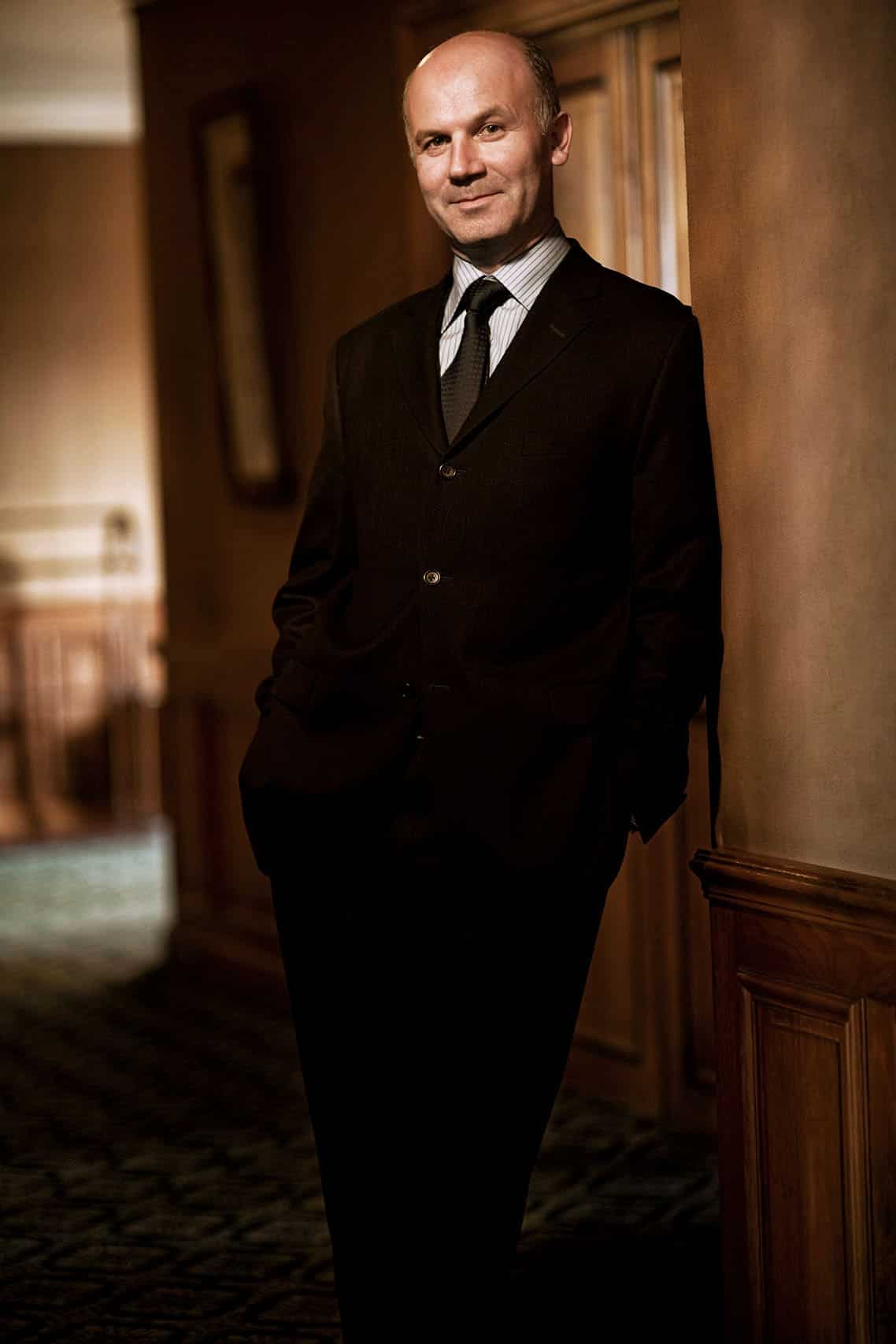 Portrait de M. Samuel pour La compagnie Financière edmond de Rothschild