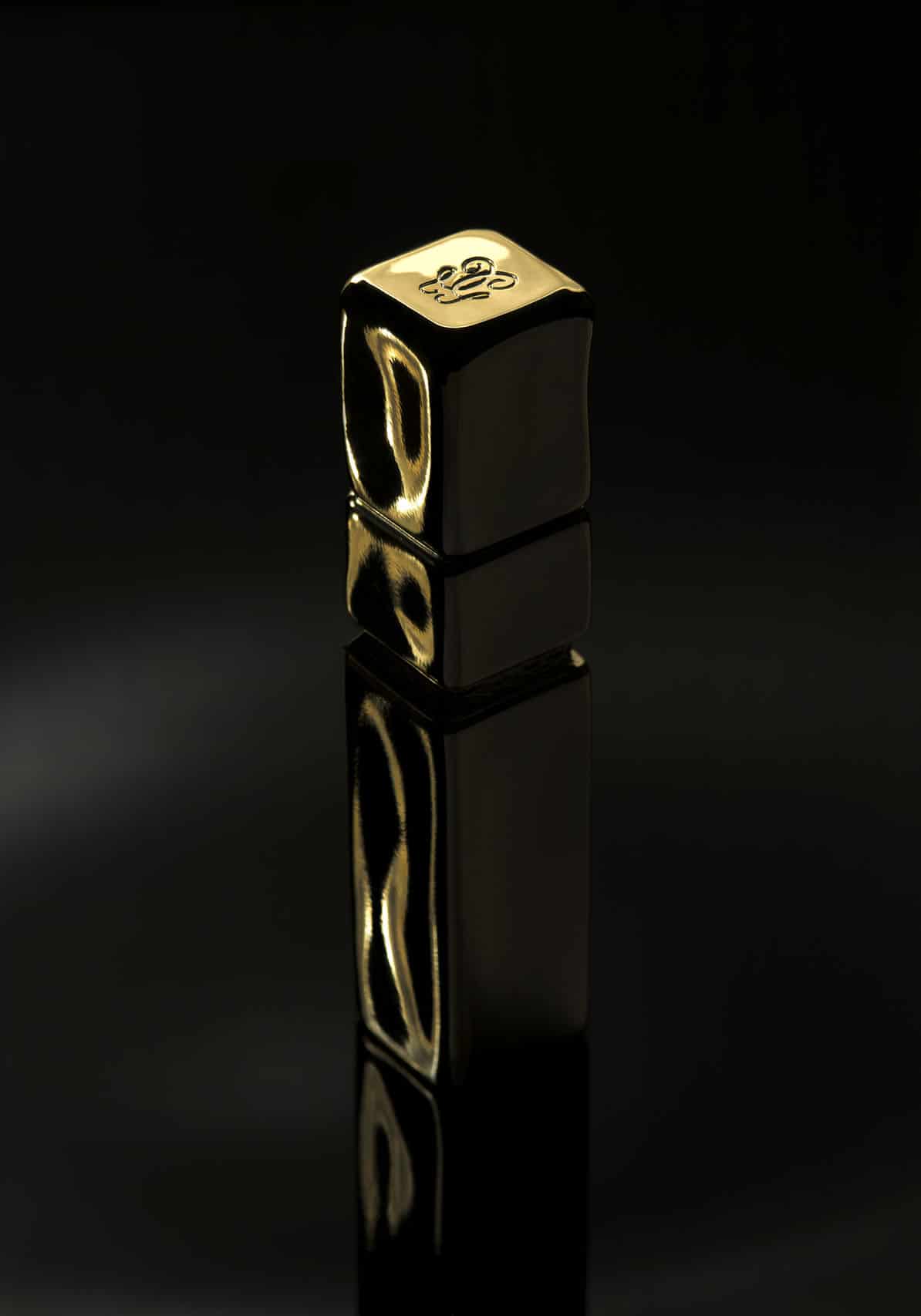 beauty shot de flaconnage de luxe pour MMB