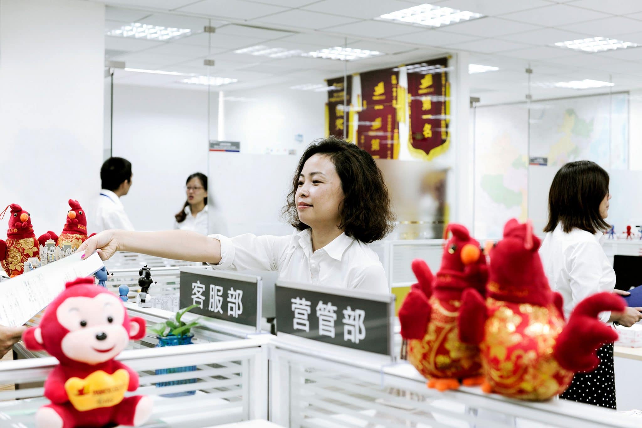 Reportage photo corporate dans les bureaux de Davco, une filiale chinoise de Parex groupe