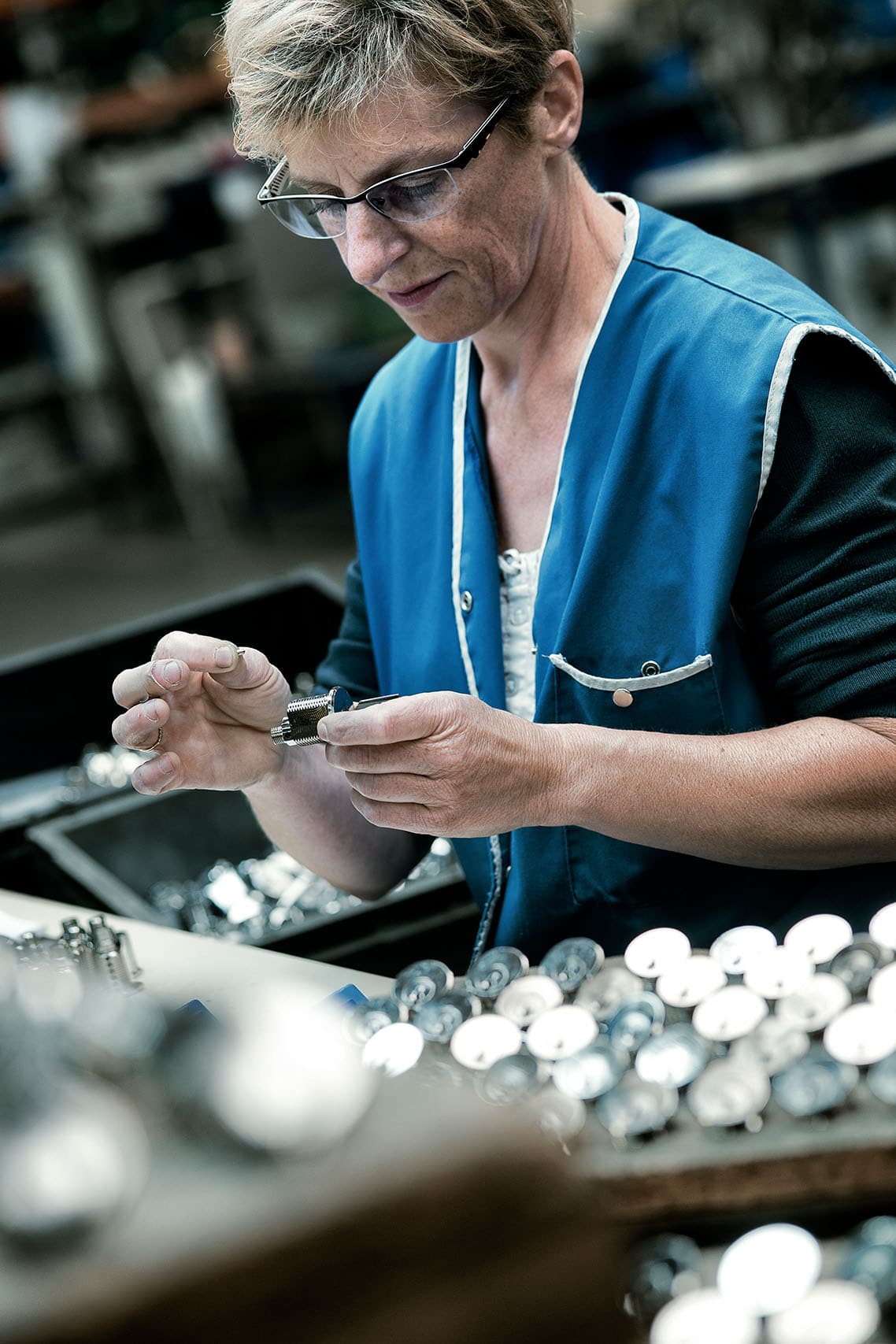 Reportage photo par le photographe industriel Patrick Sordoillet dans l'usine du groupe Thirard