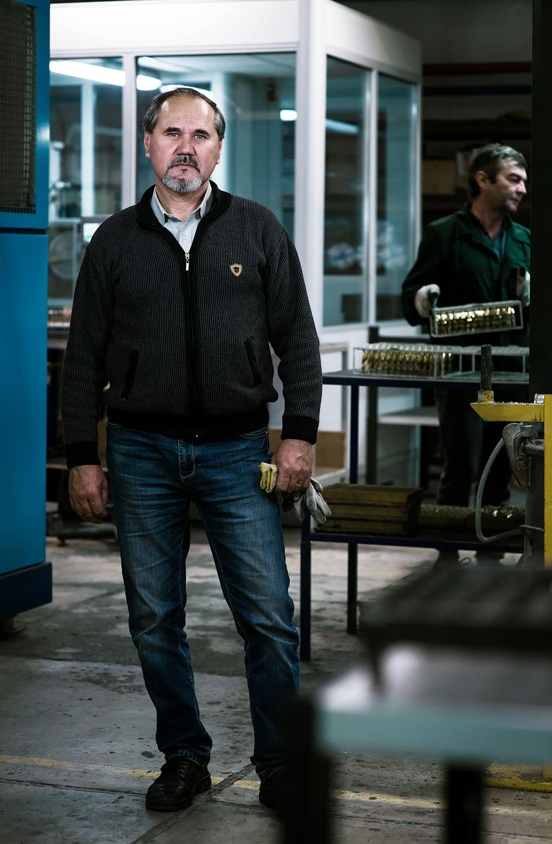 portrait en usine pour Cercaver, filiale du groupe Thirard