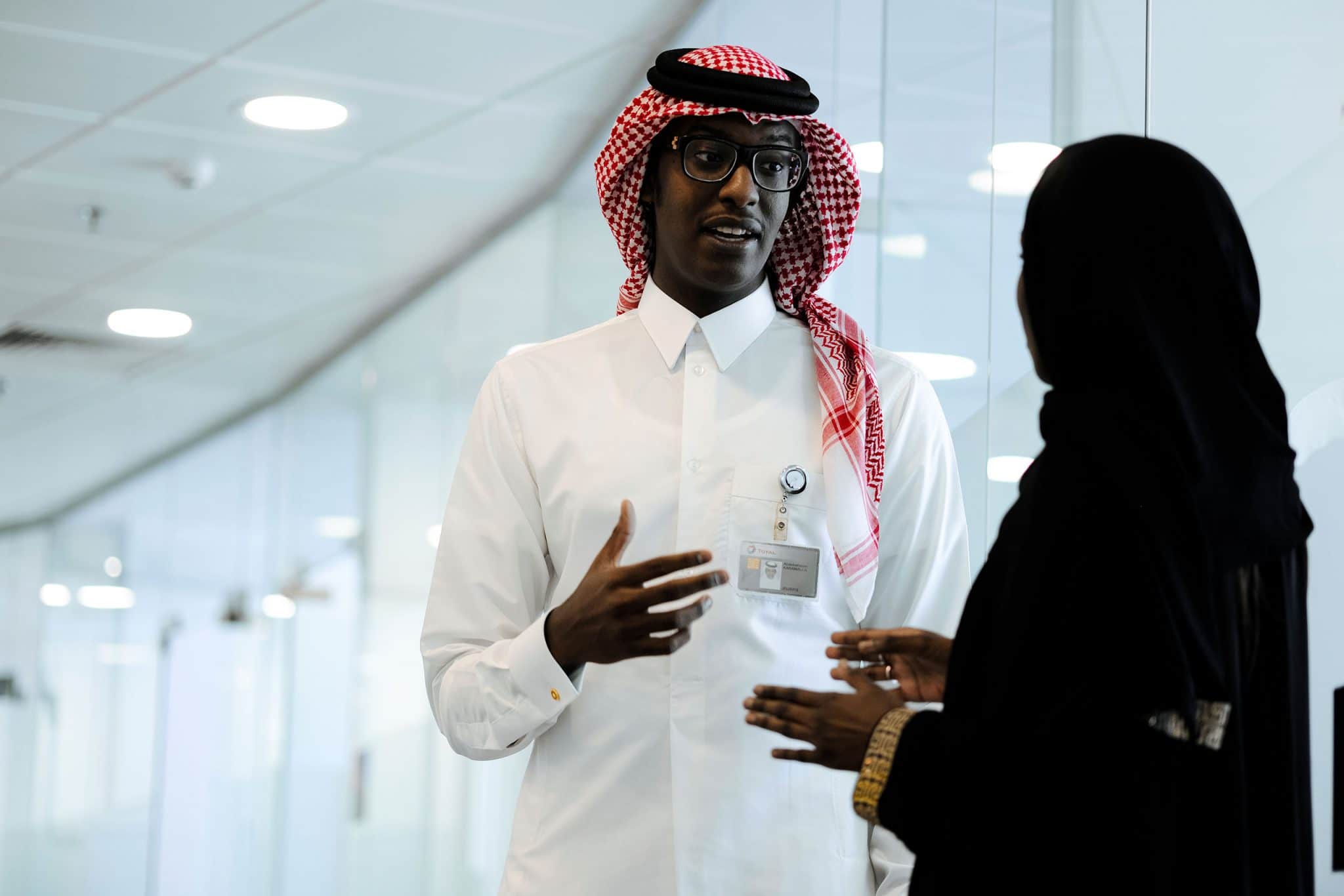Reportage photo corporate au siège de TotalEnergies à Doha au Qatar