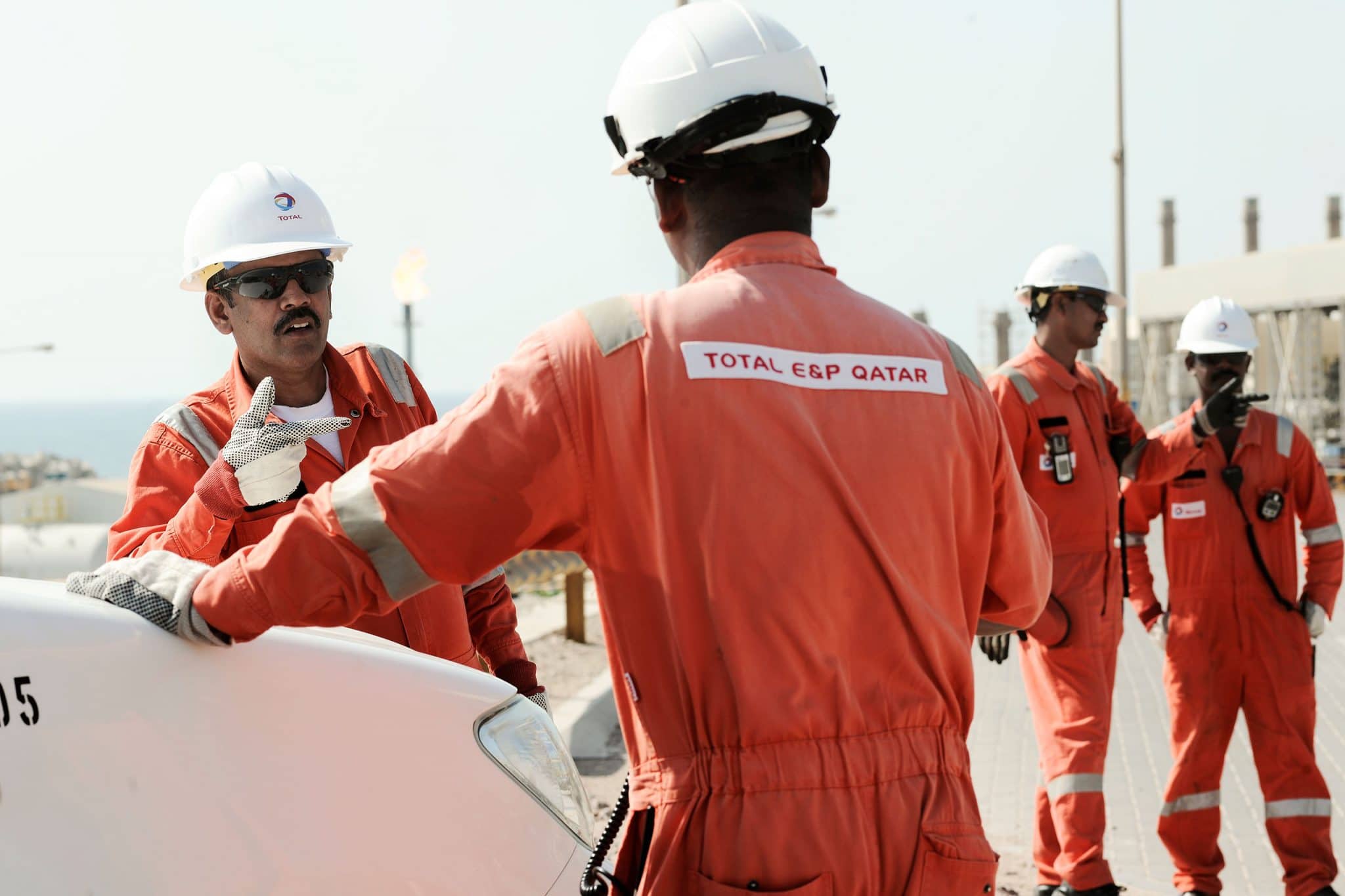 Surveillance du site stratégique industriel d'Alul Island au Qatar