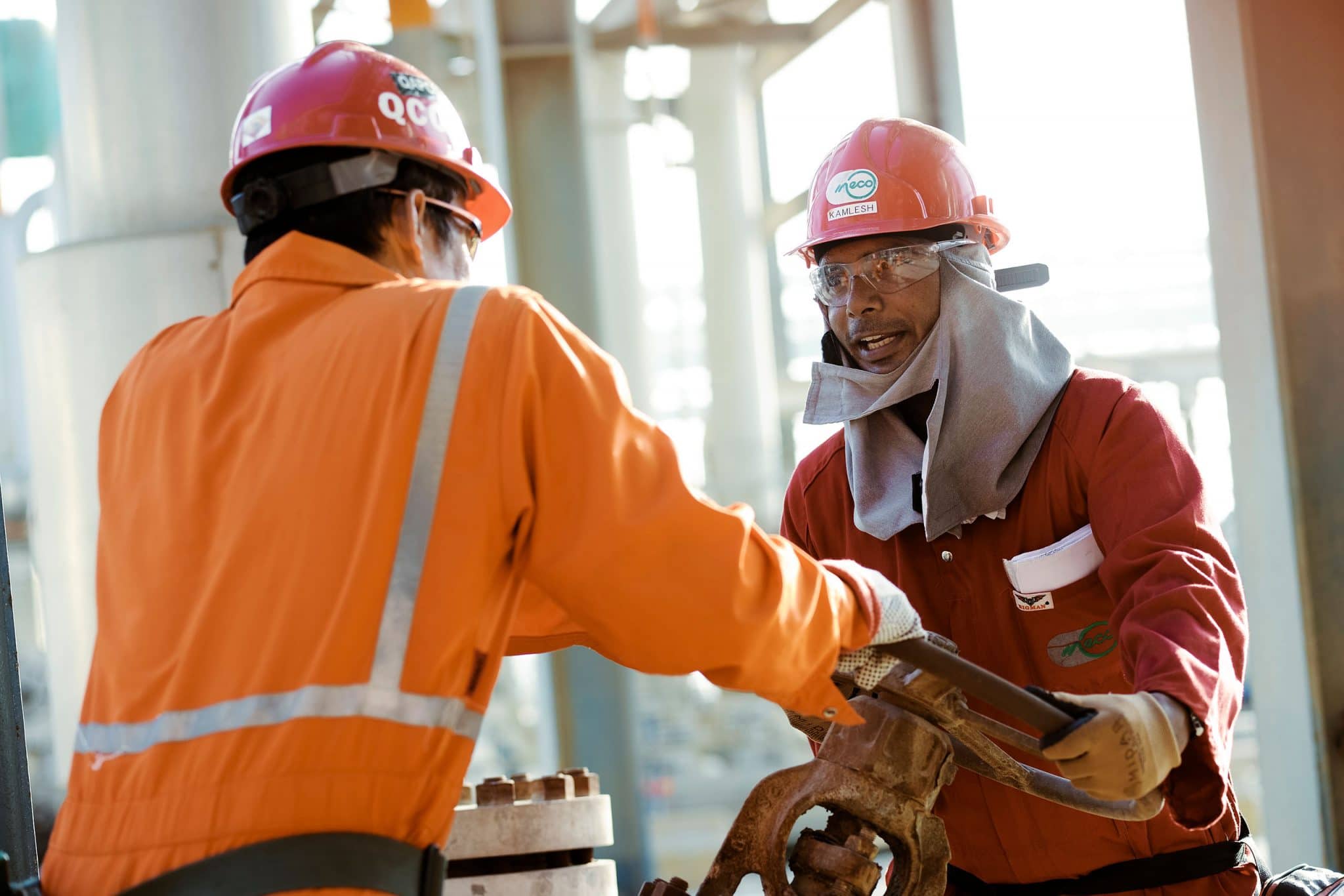 REPORTAGE INDUSTRIEL POUR TotalEnergies AU QATAR à Ras Laffan