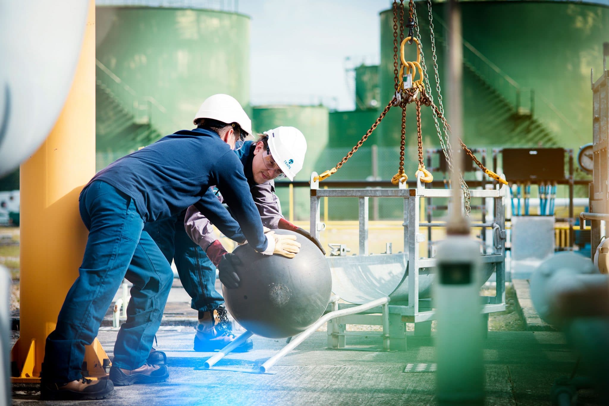 Reportage industriel pour Trapil, Transport d'hydrocarbures par pipeline
