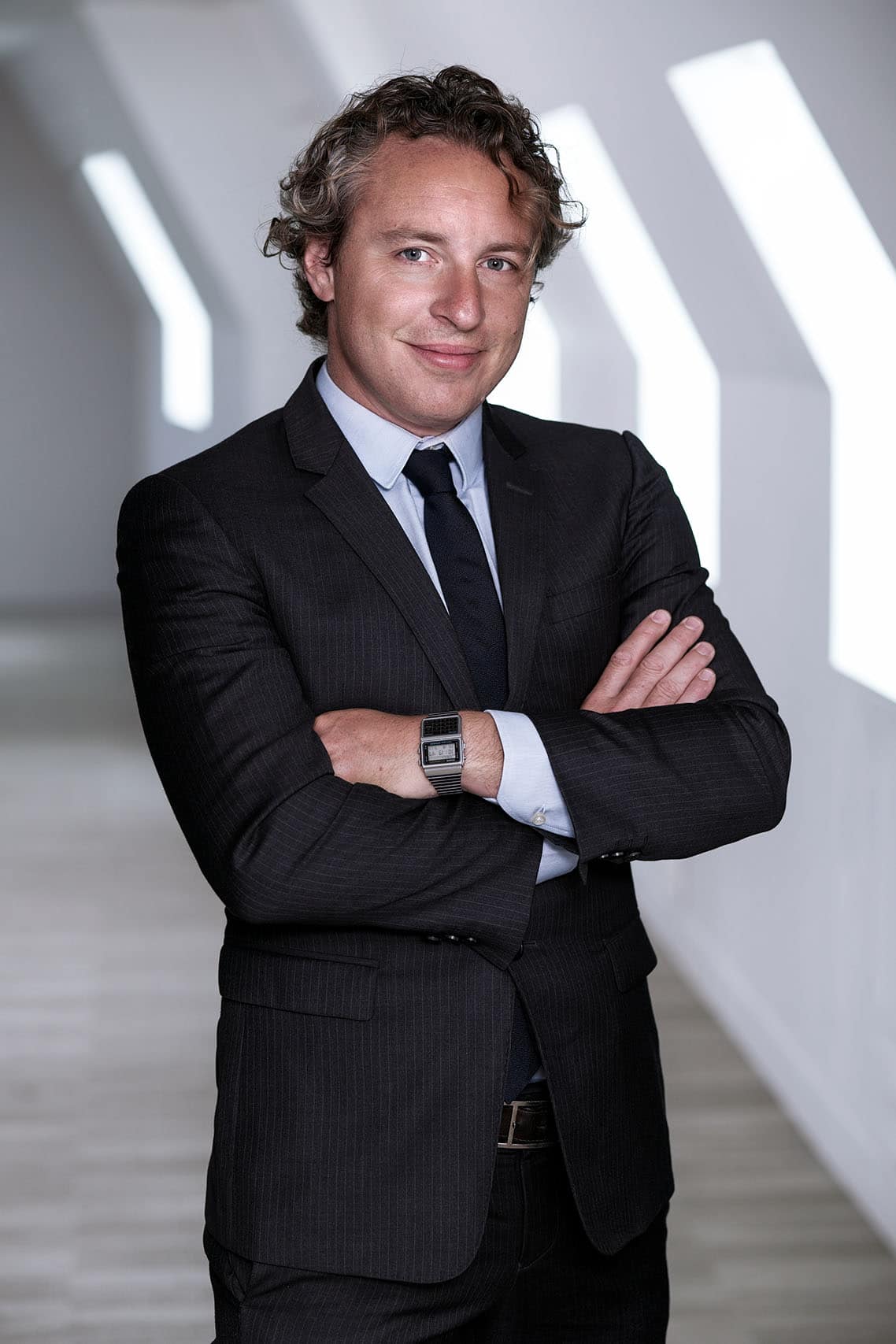 Reportage professionnel trombinoscopeà Paris. Portrait institutionnel de Xavier BOUTIRON pour le trombinoscope de Cheuvreux