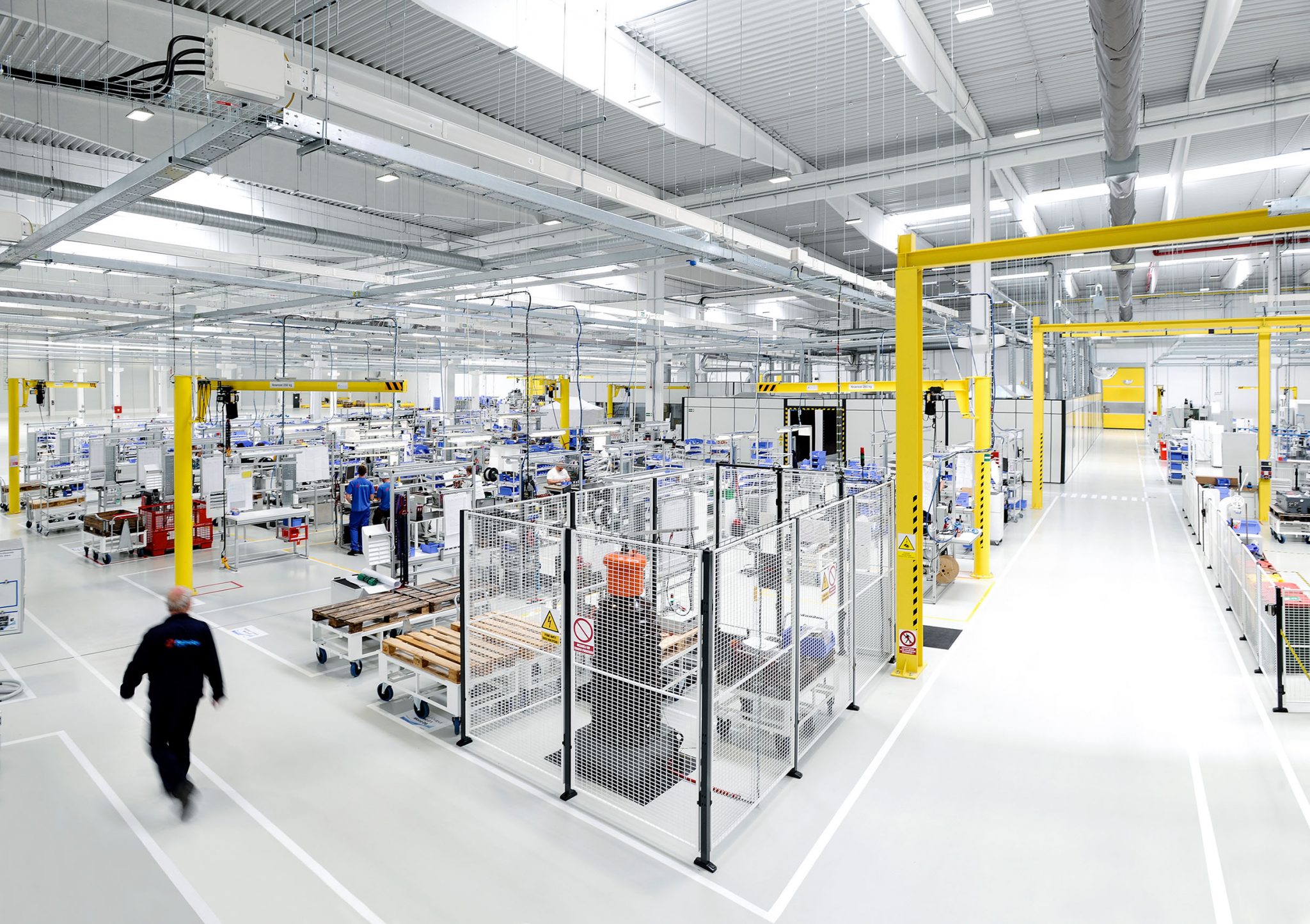Vue générale de l'usine WABTEC à Pilsen en République Tchèque