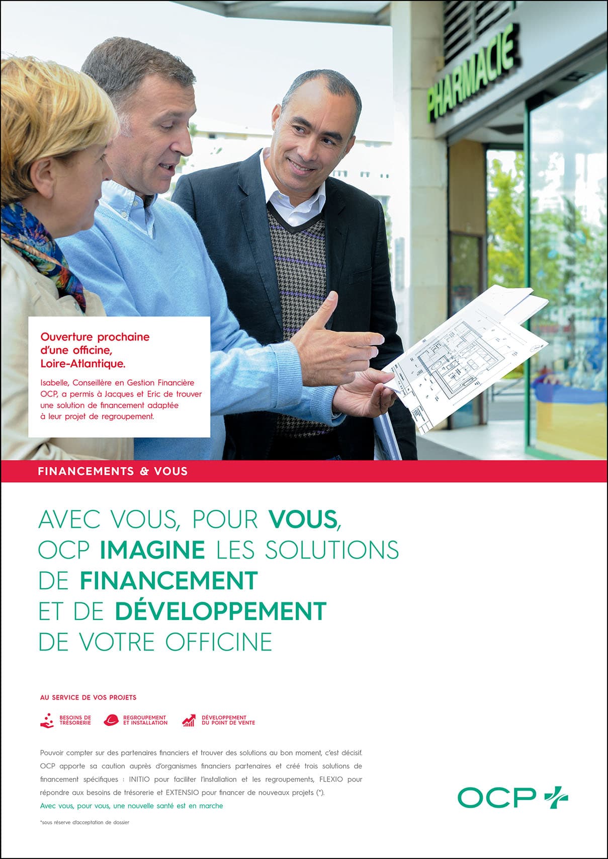 Campagne publicitaire OCP auprès des pharmacie