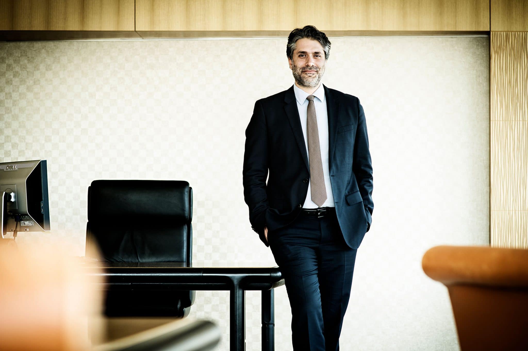 Portrait en entreprise de Omar Joseph Baroud, PDG de OGER International