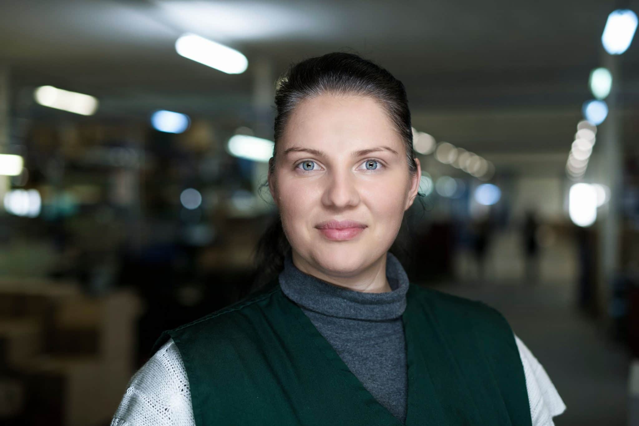 Portrait des employés de l'usine pour le trombinoscope