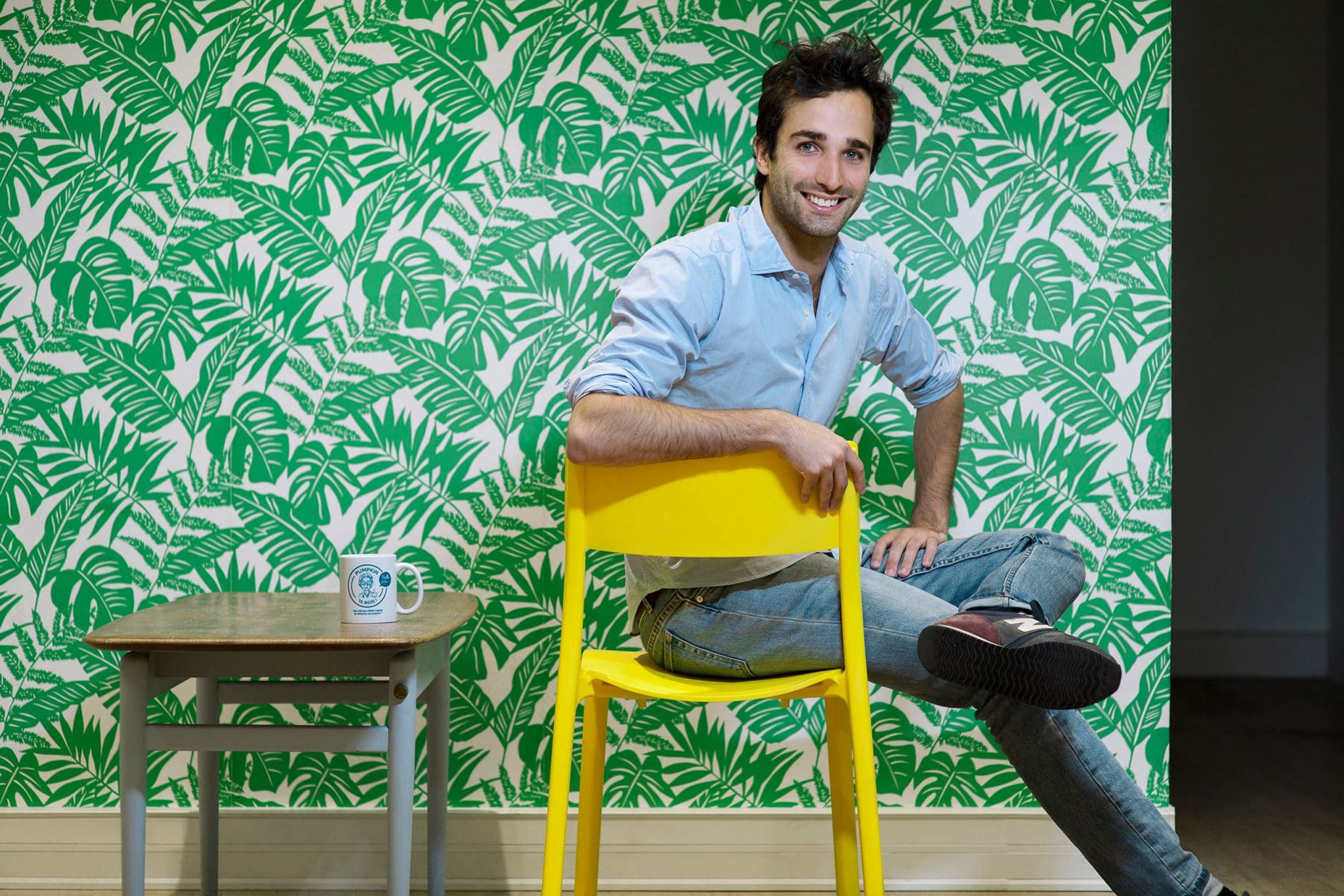 Portrait en entreprise de Constantin Wolfrom pour l'Edhec