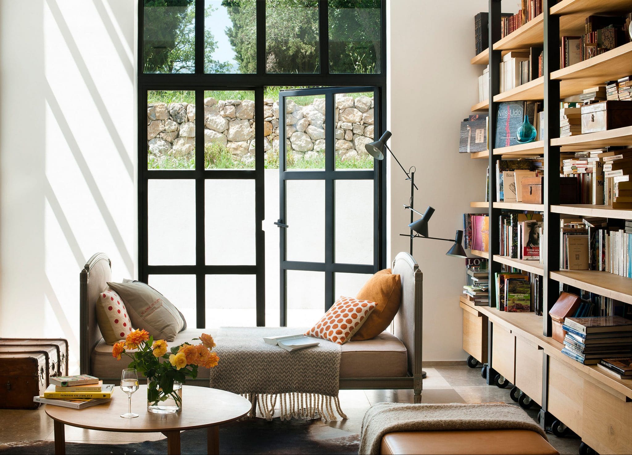 Reportage décoration d'intérieur au domaine de Bramafan à Chateauneuf-Grasse