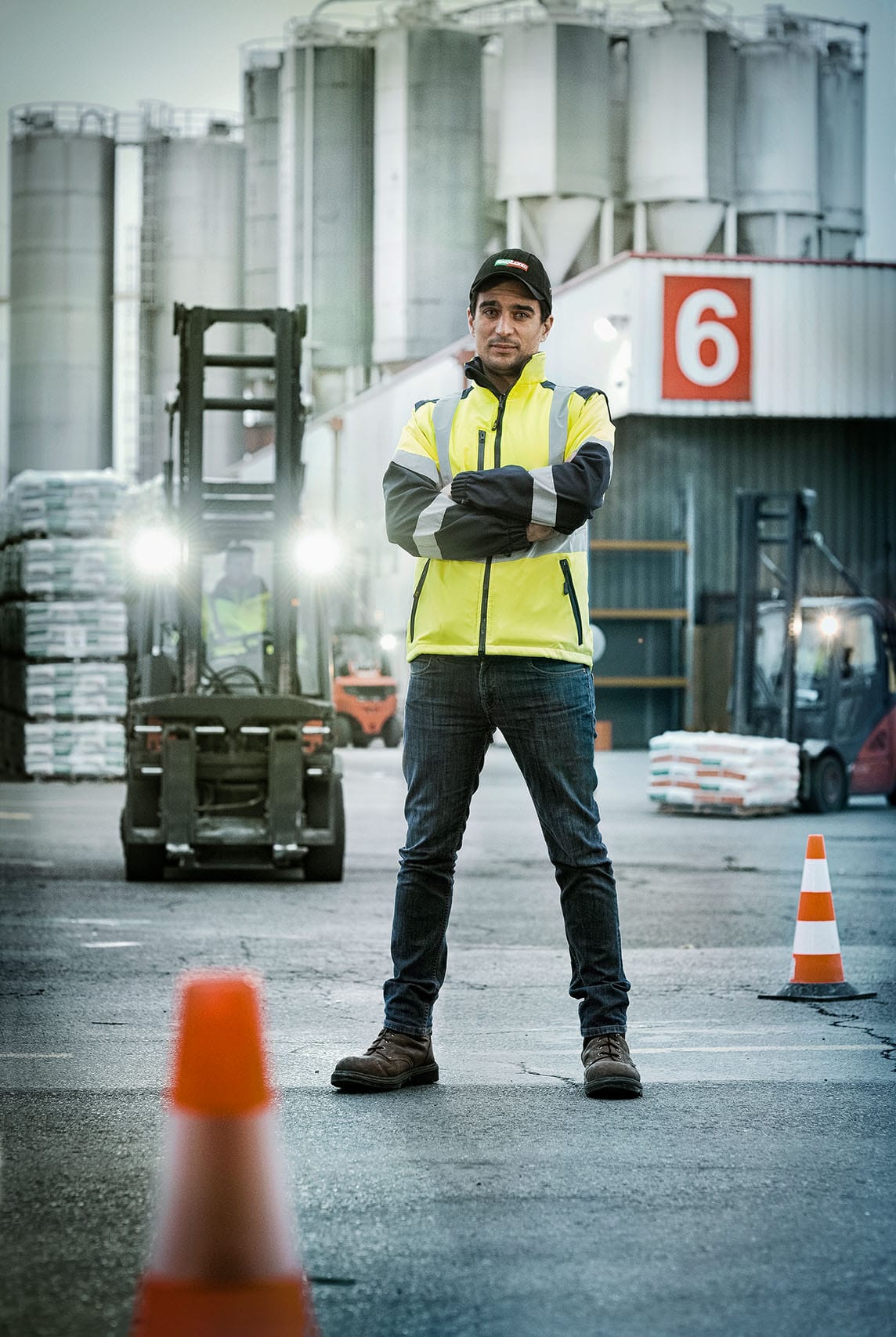 Portrait industriel à la logistique chez Parexgroup France