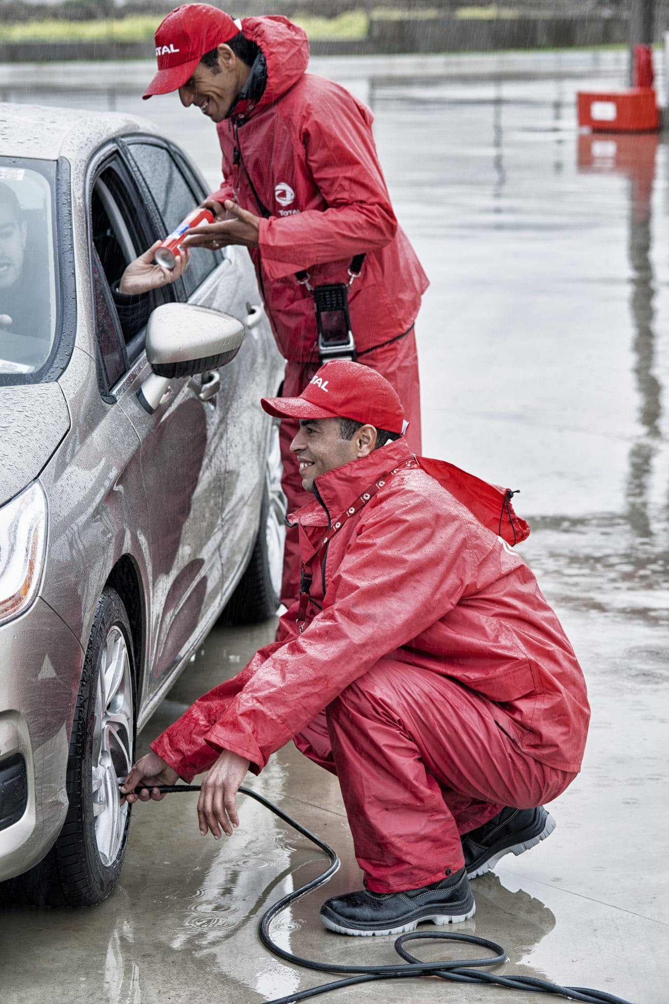 reportage photo corporate sur les stations service TotalEnergies au Maroc