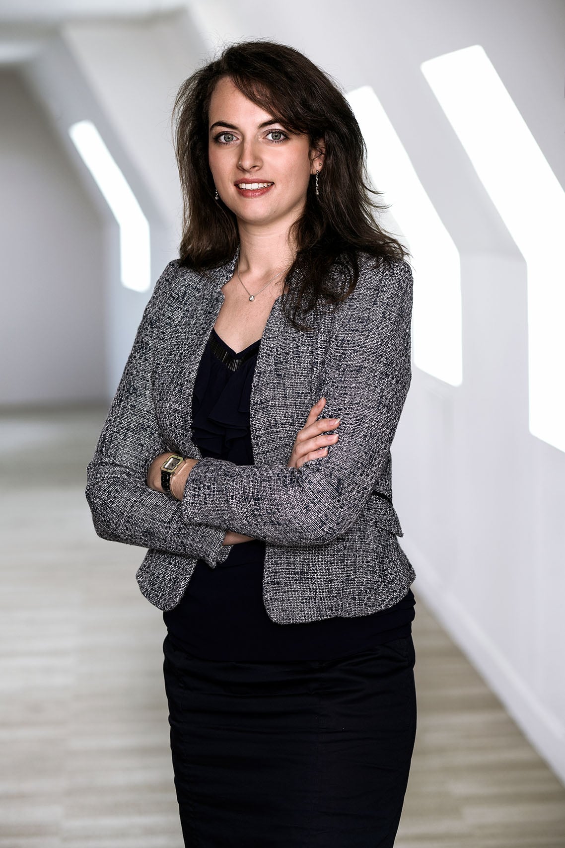 Portrait en entreprise de OLLIVIER Stéphanie pour le trombinoscope corporate de Cheuvreux