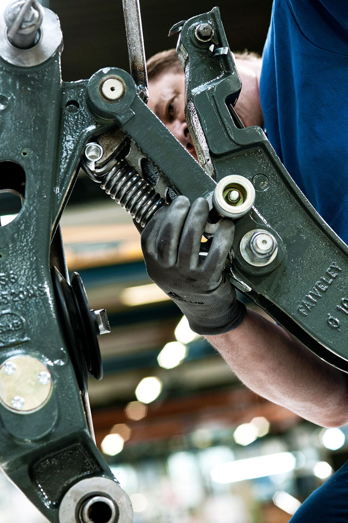 Reportage photo pour Wabtec Corporation en Allemagne par le photographe industriel Patrick Sordoillet
