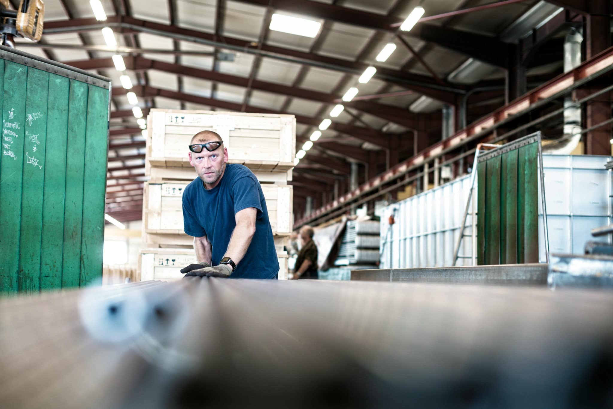 Reportage photo en usine. AIT STEIN GROUP.