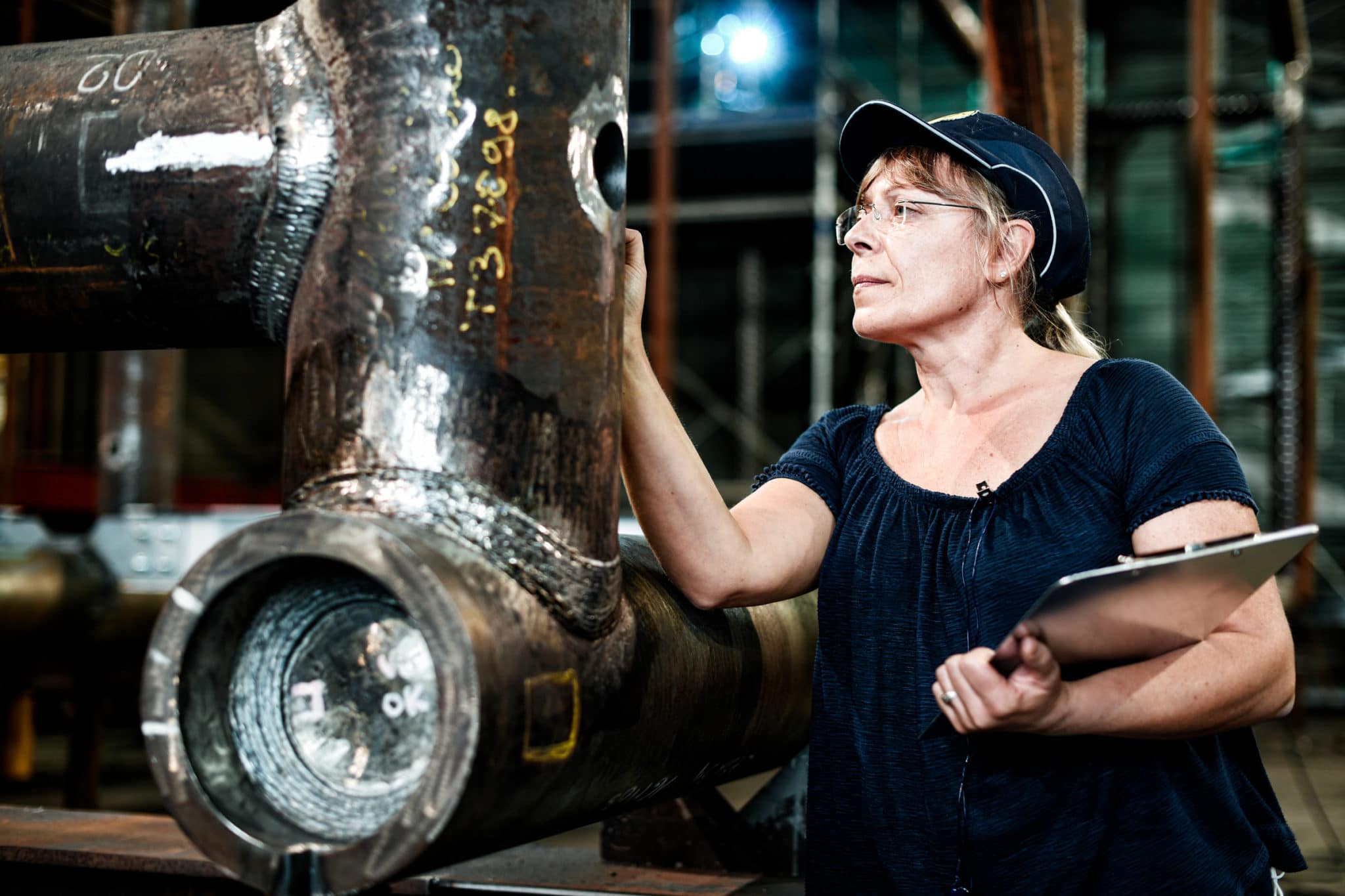 Reportage photo sur site de production. AIT-STEIN GROUP.